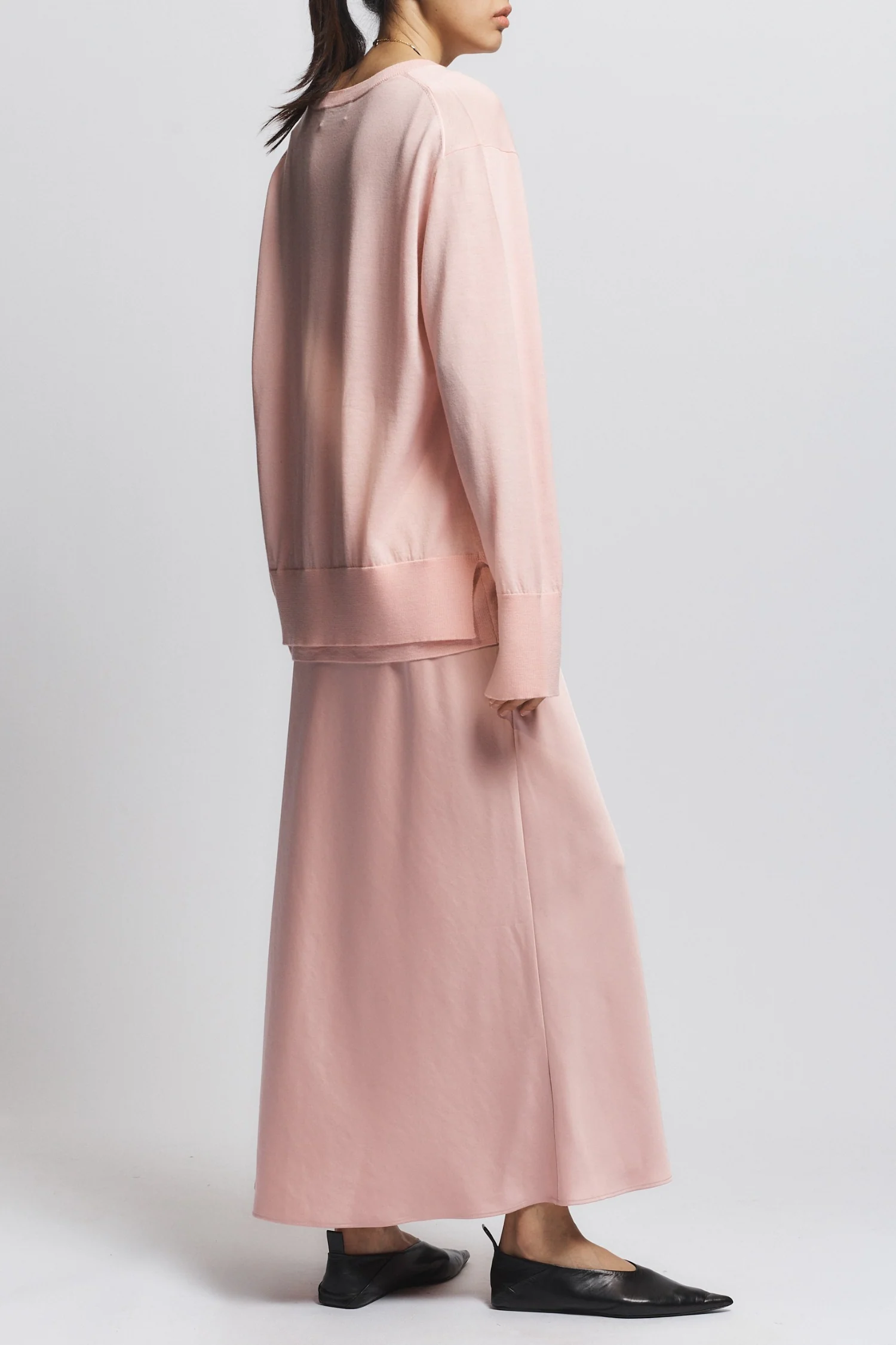 Dean Oversized Merino Wool Sweater, Petal 3 Dean Oversized Merino Wool Sweater, Petal