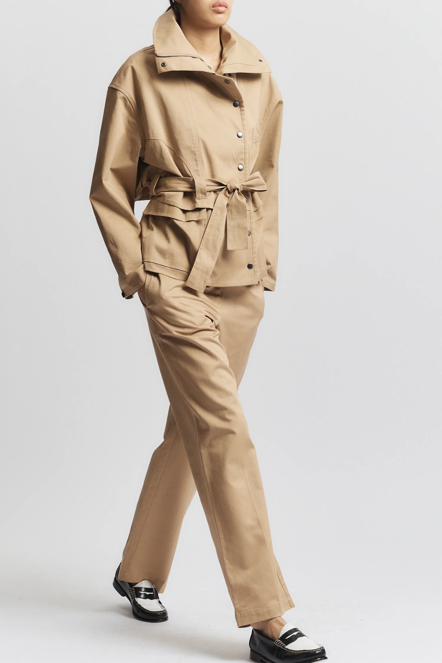 Drew Utility Jacket, Khaki 4 Drew Utility Jacket, Khaki