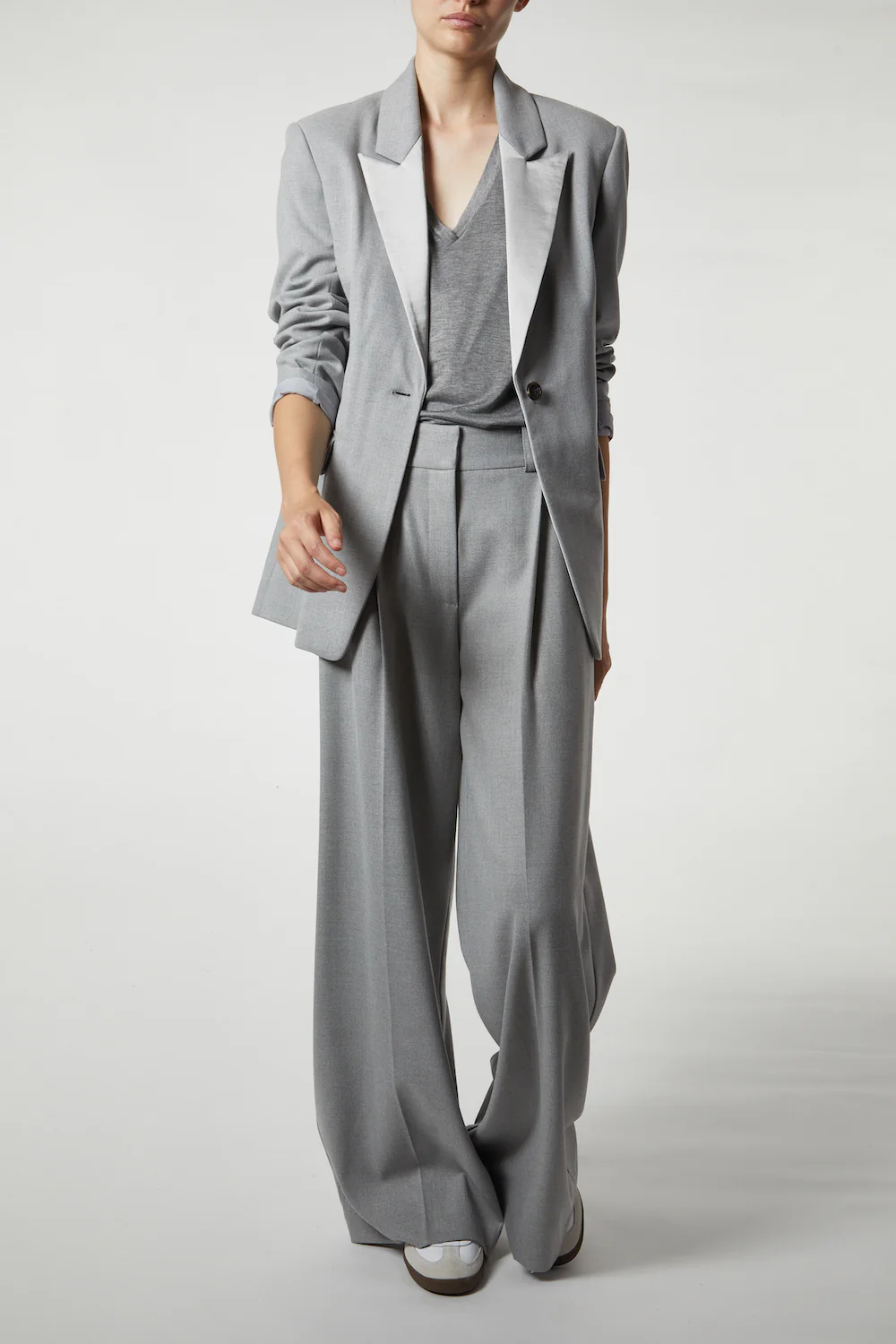 Dylan Tuxedo Jacket, Light Grey 3 Dylan Tuxedo Jacket, Light Grey