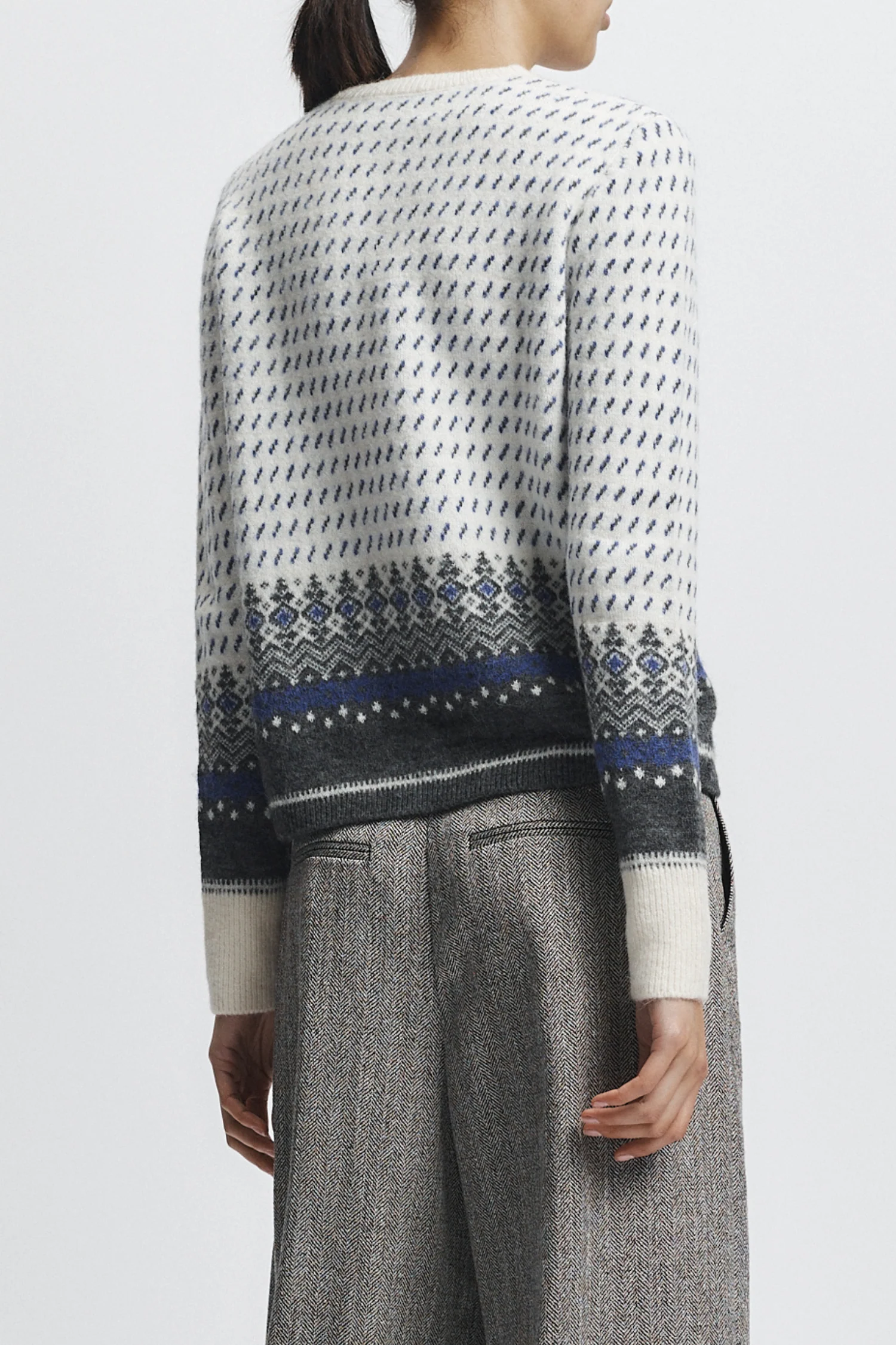 Eli Nordic Sweater, Frost 3 Eli Nordic Sweater, Frost