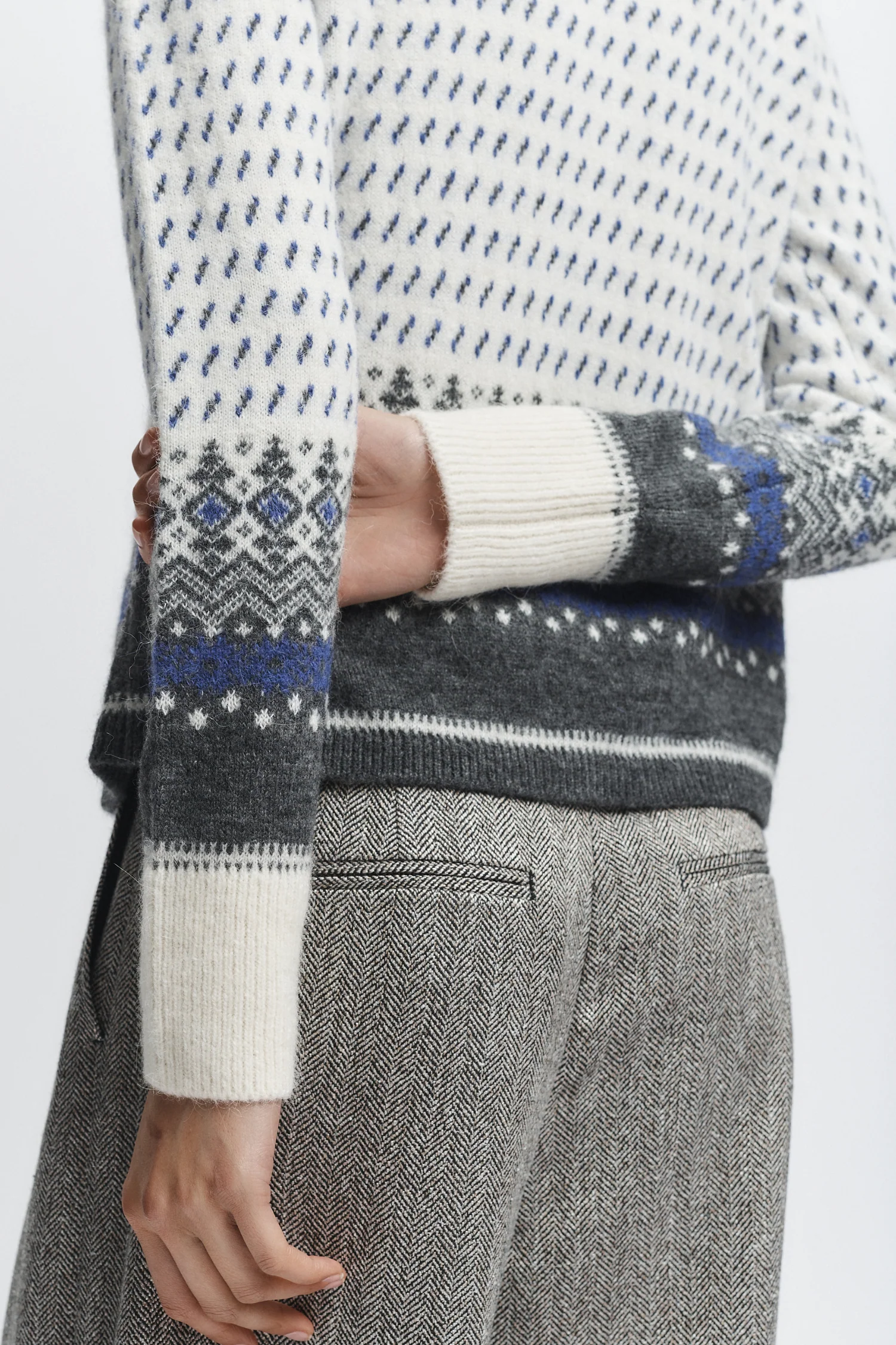 Eli Nordic Sweater, Frost 4 Eli Nordic Sweater, Frost