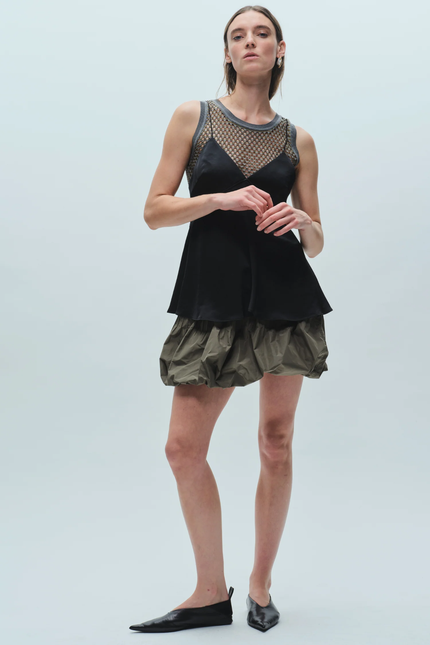 Elise Spaghetti Strap Cami, Black 5 Elise Spaghetti Strap Cami, Black