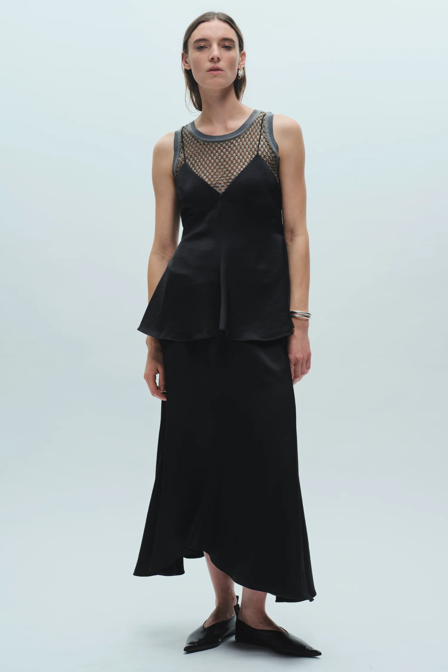 Elise Spaghetti Strap Cami, Black 6 Elise Spaghetti Strap Cami, Black