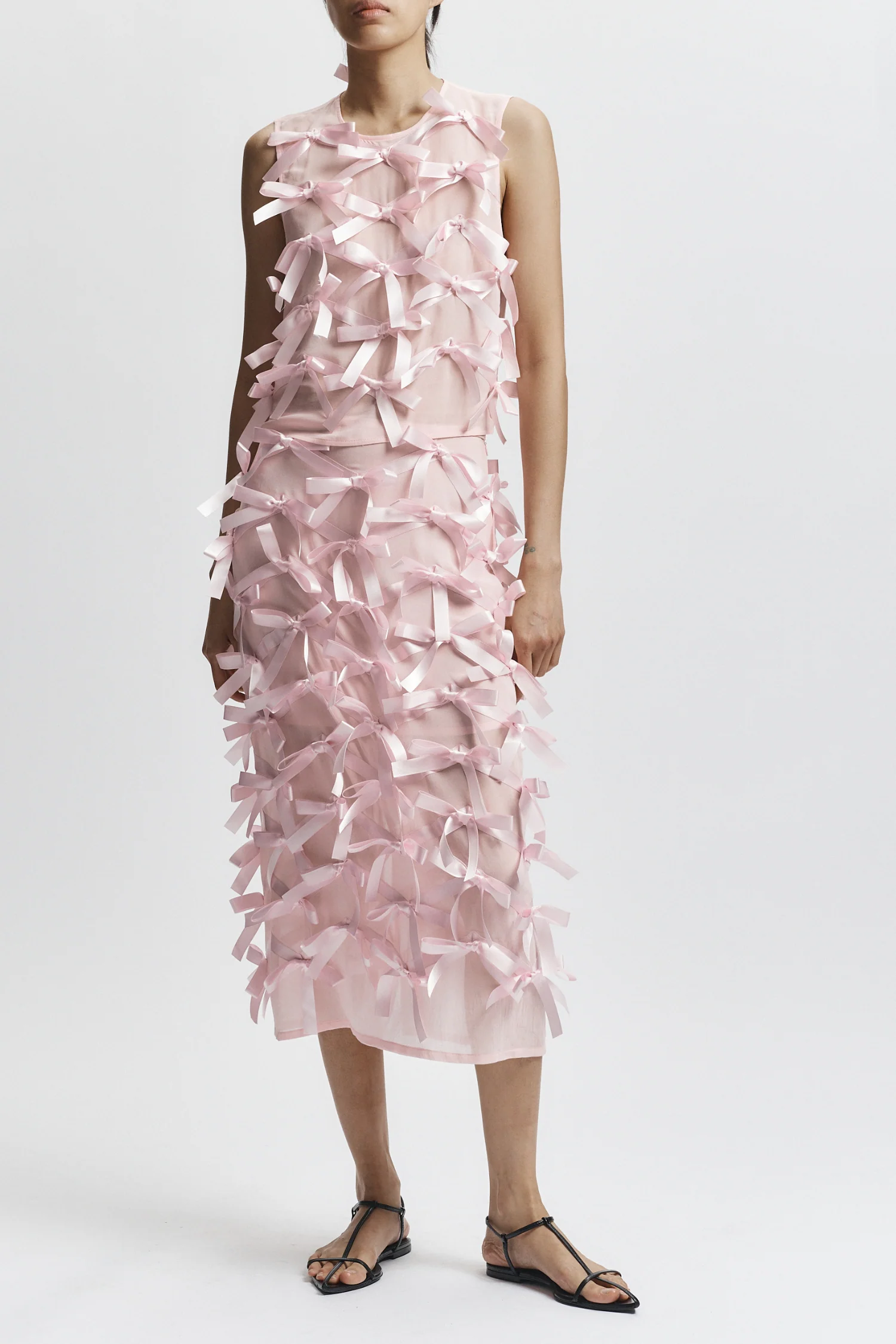 Gwen Bow Skirt, Barely Pink 4 Gwen Bow Skirt, Barely Pink