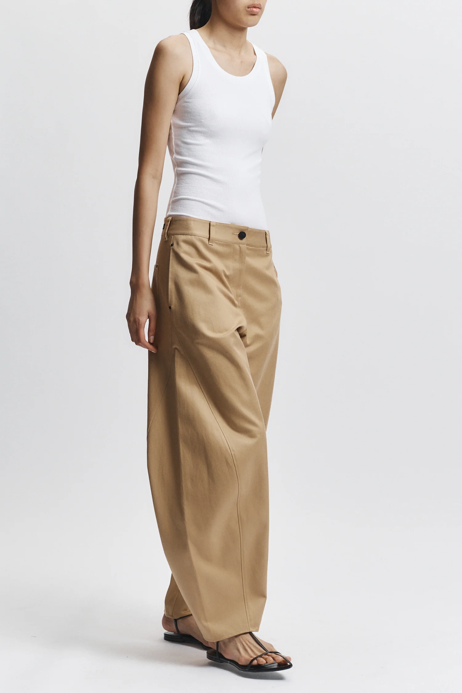 Cayden Barrel Trouser, Khaki 6 Cayden Barrel Trouser, Khaki