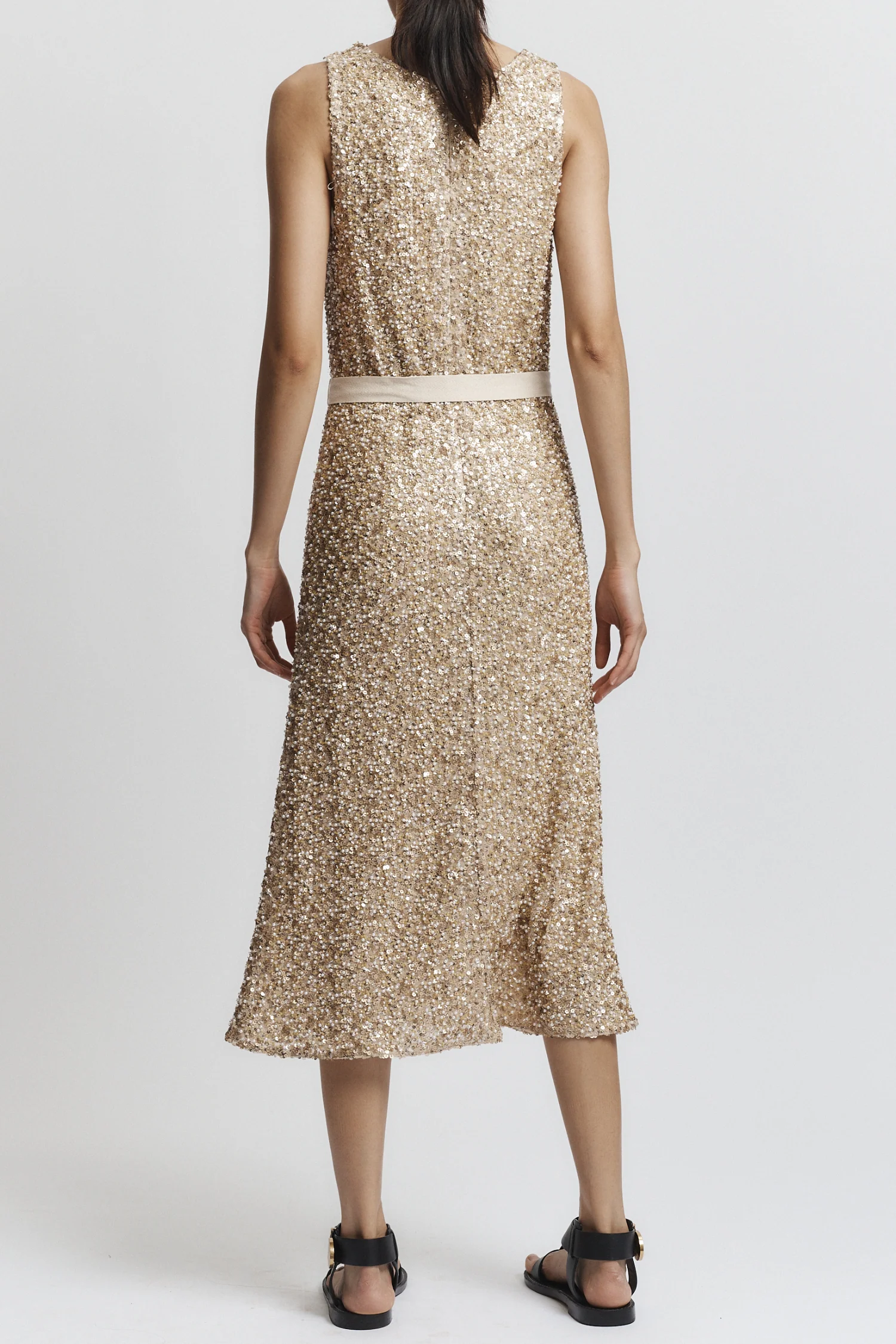 Kate Beaded Dress, Gold 4 Kate Beaded Dress, Gold