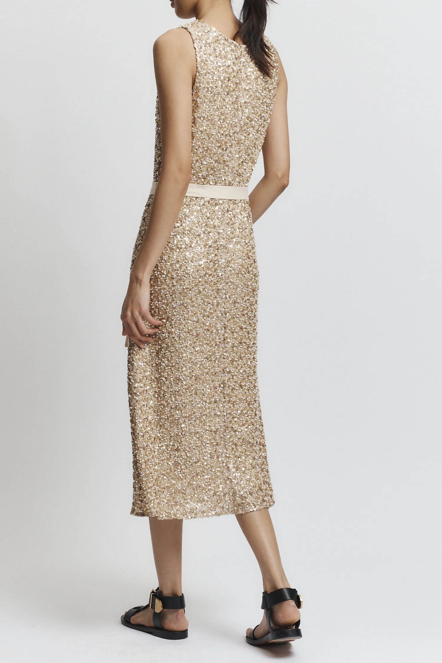 Kate Beaded Dress, Gold 5 Kate Beaded Dress, Gold