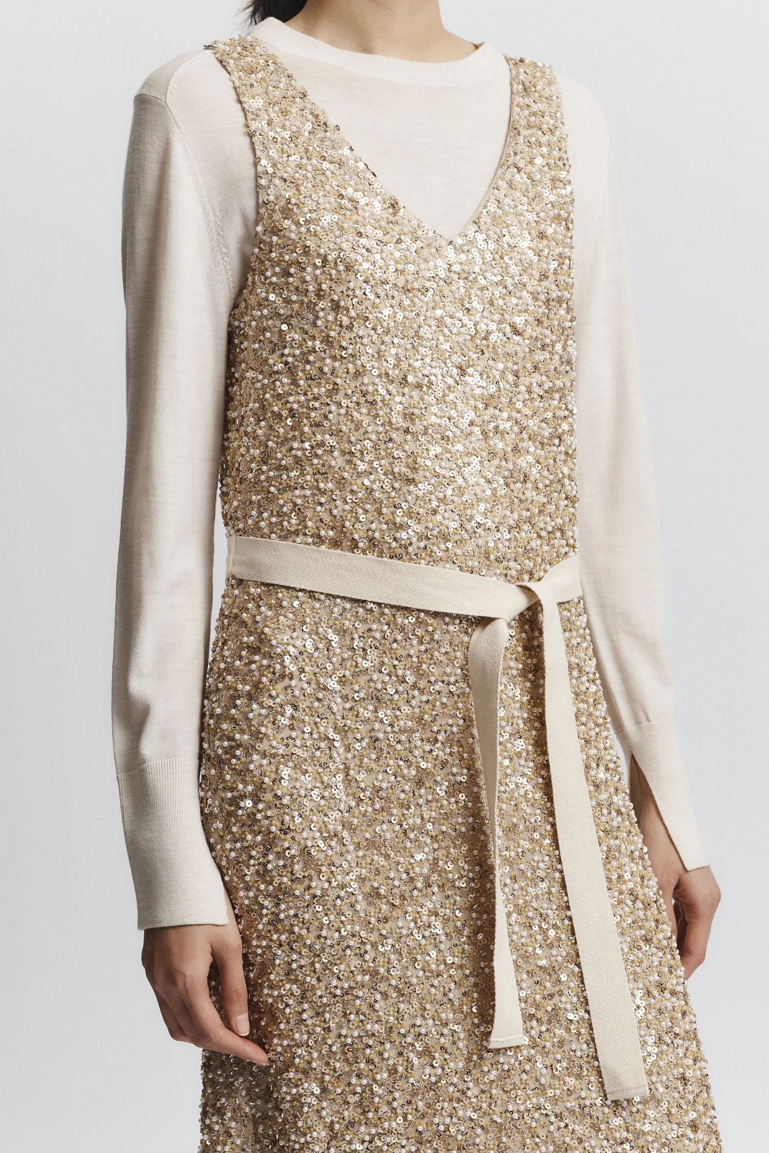 Kate Beaded Dress, Gold 6 Kate Beaded Dress, Gold