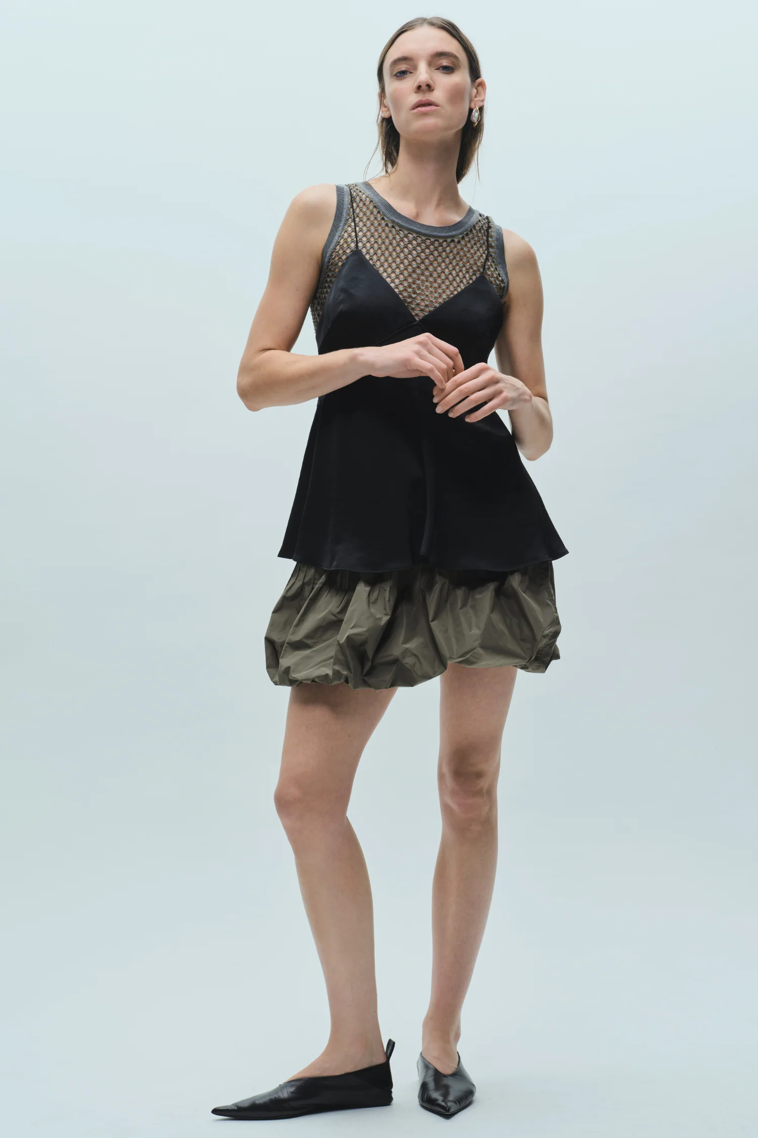 Katie Bubble Skirt, Olive