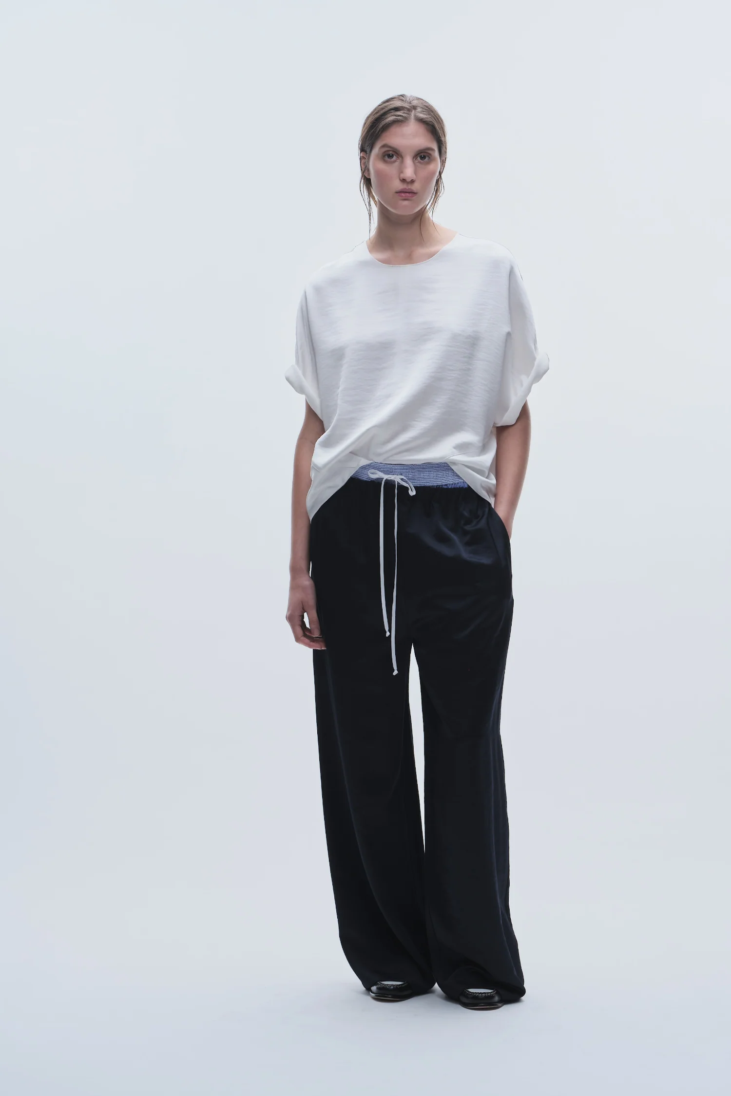 Paige Pull-On Pant, Navy 4 Paige Pull-On Pant, Navy