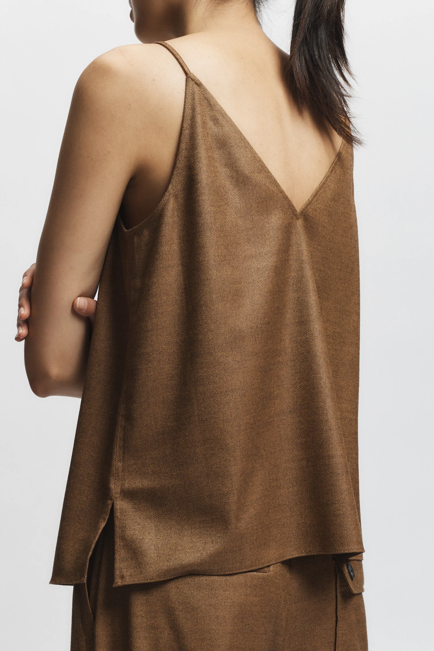 Keller V-Neck Swing Tank, Clove 4 Keller V-Neck Swing Tank, Clove