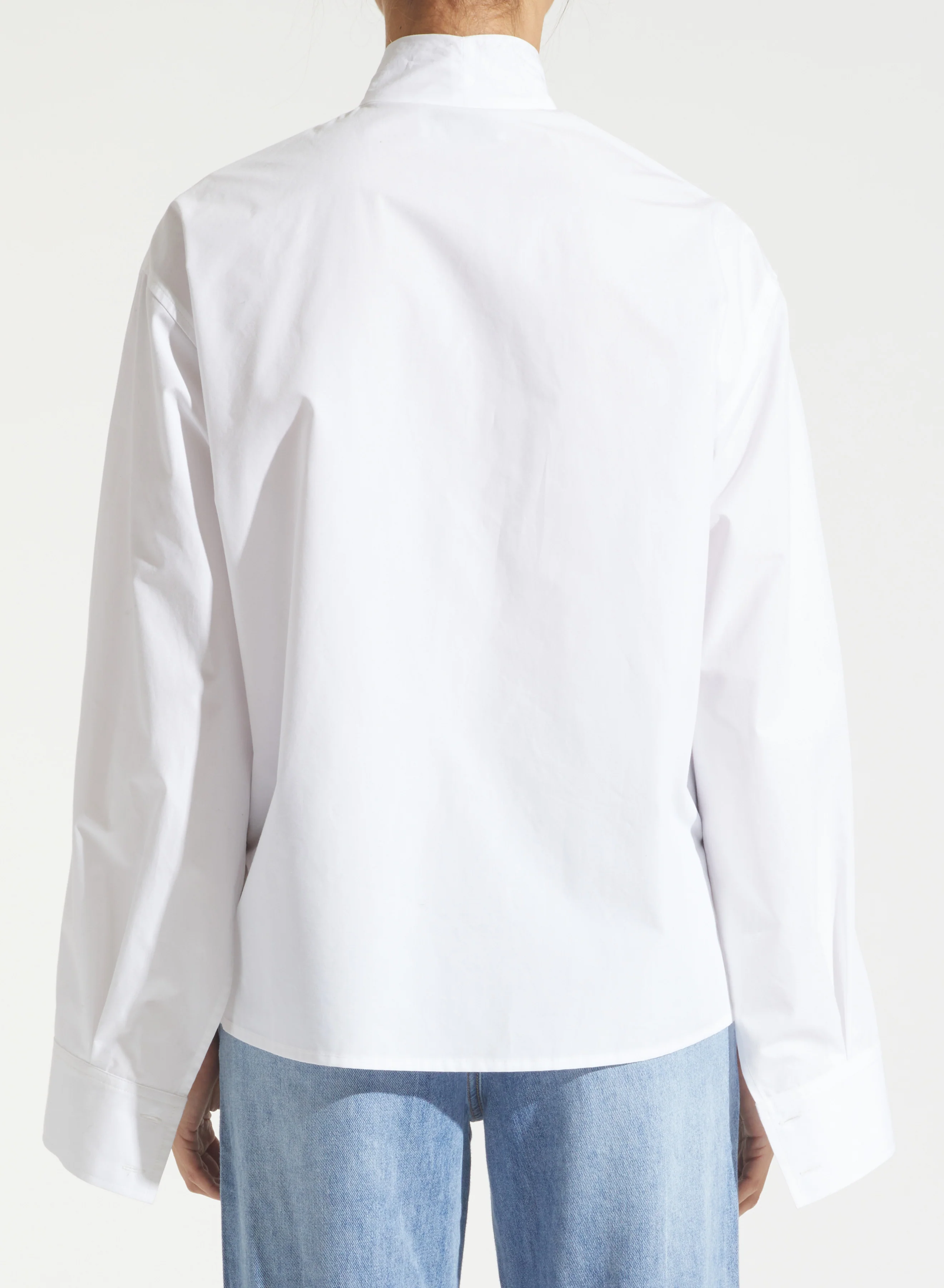 Kimberly Bow-tie Blouse, White 6 Kimberly Bow-tie Blouse, White