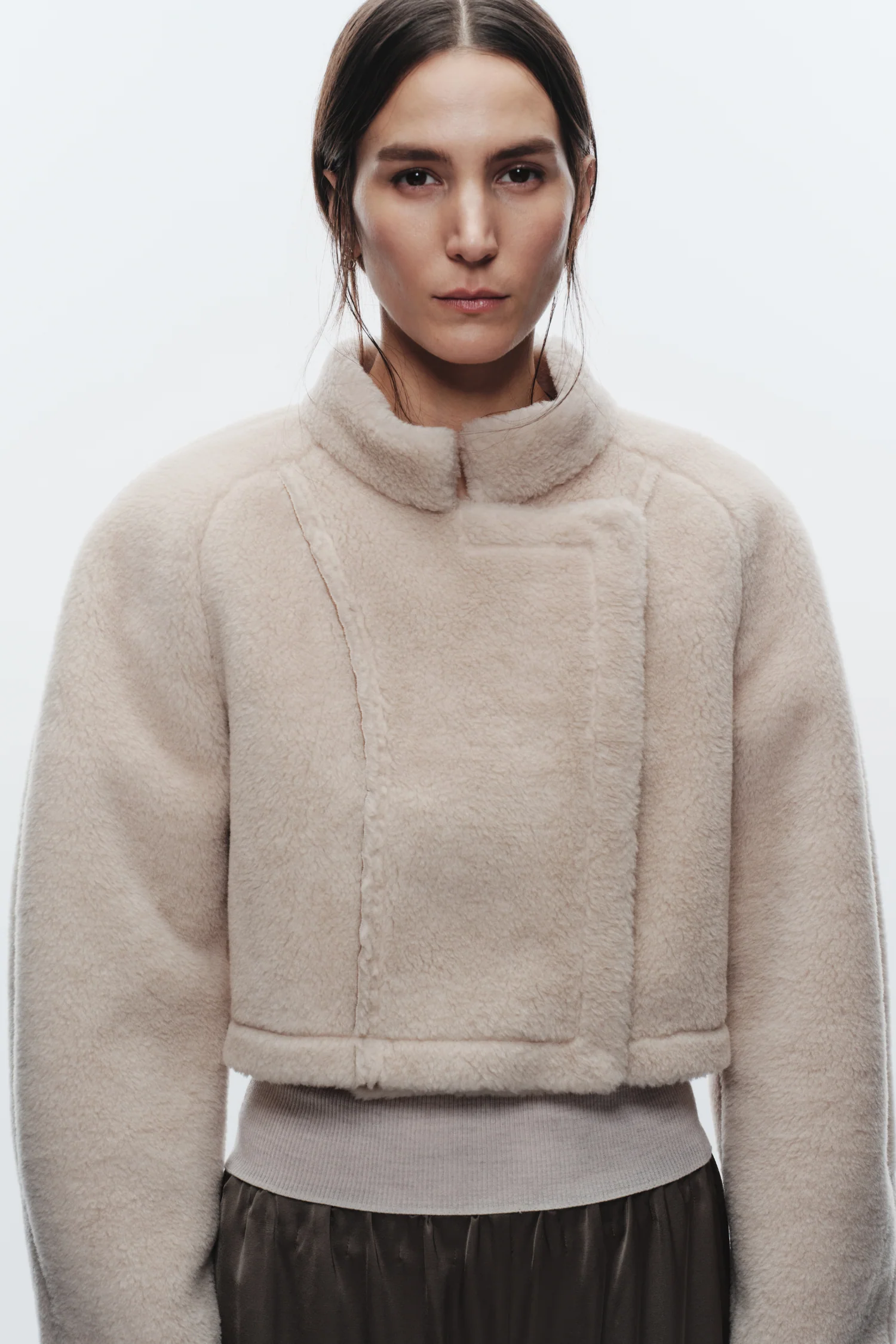 Koen Shearling Jacket, Natural Ginger