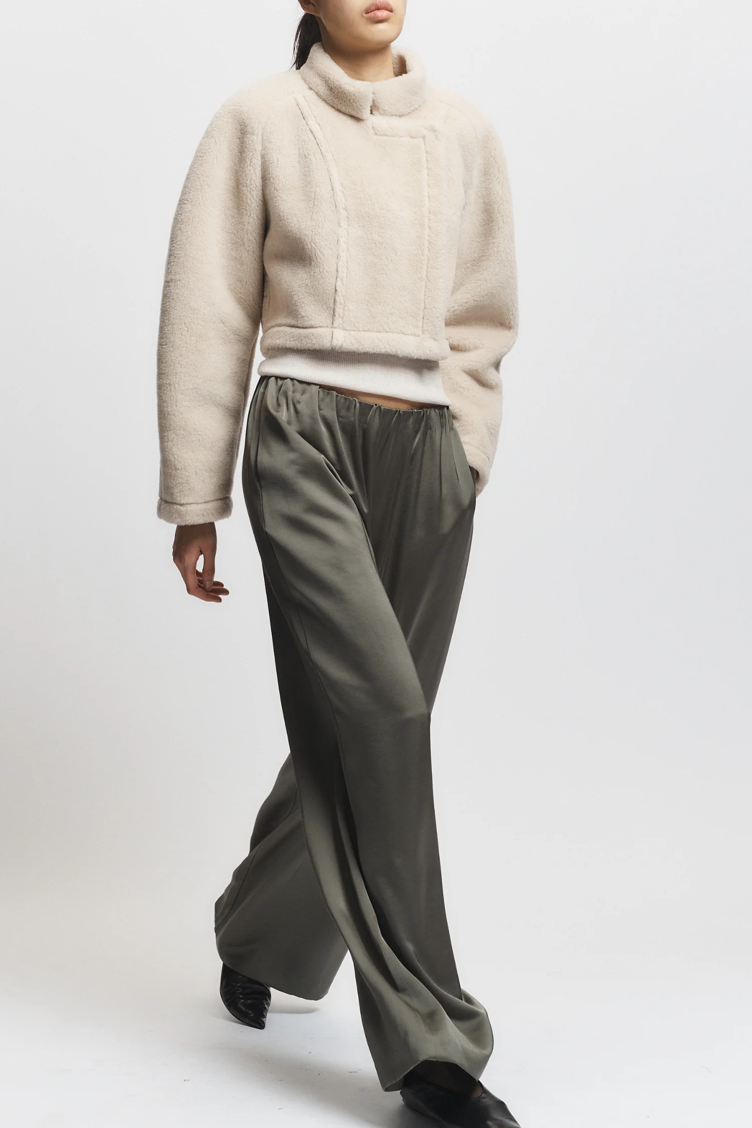 Koen Shearling Jacket, Natural Ginger