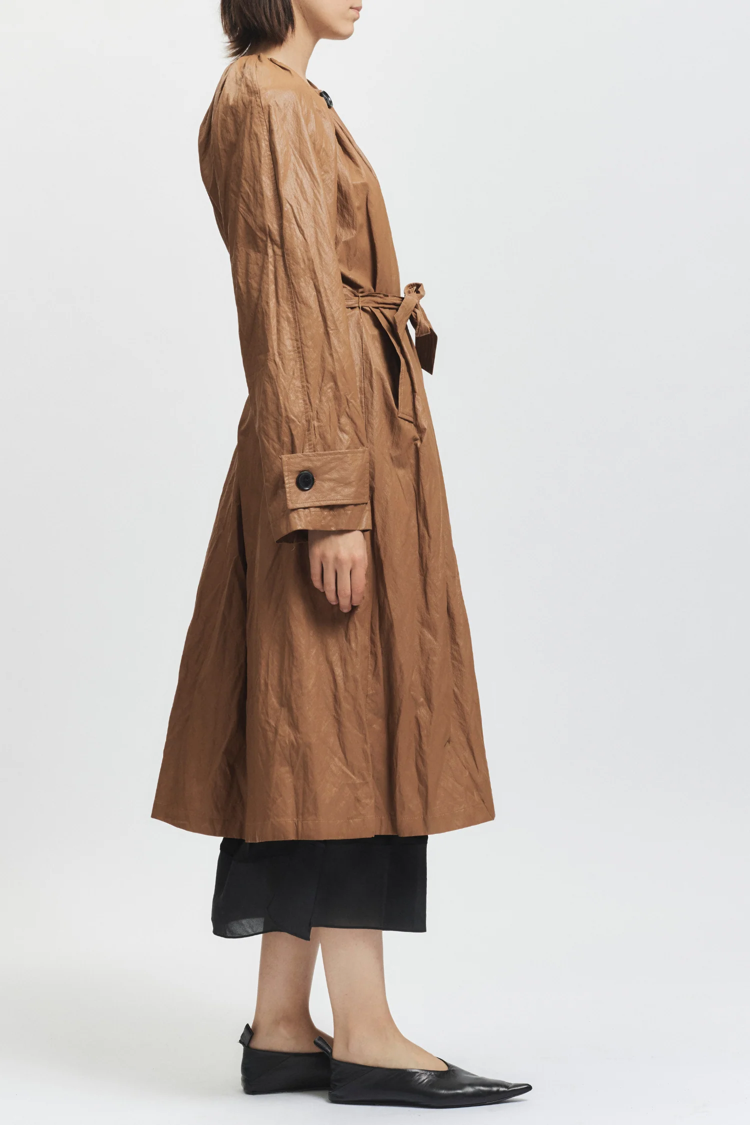 Lena Coated Jacket, Cognac 3 Lena Coated Jacket, Cognac