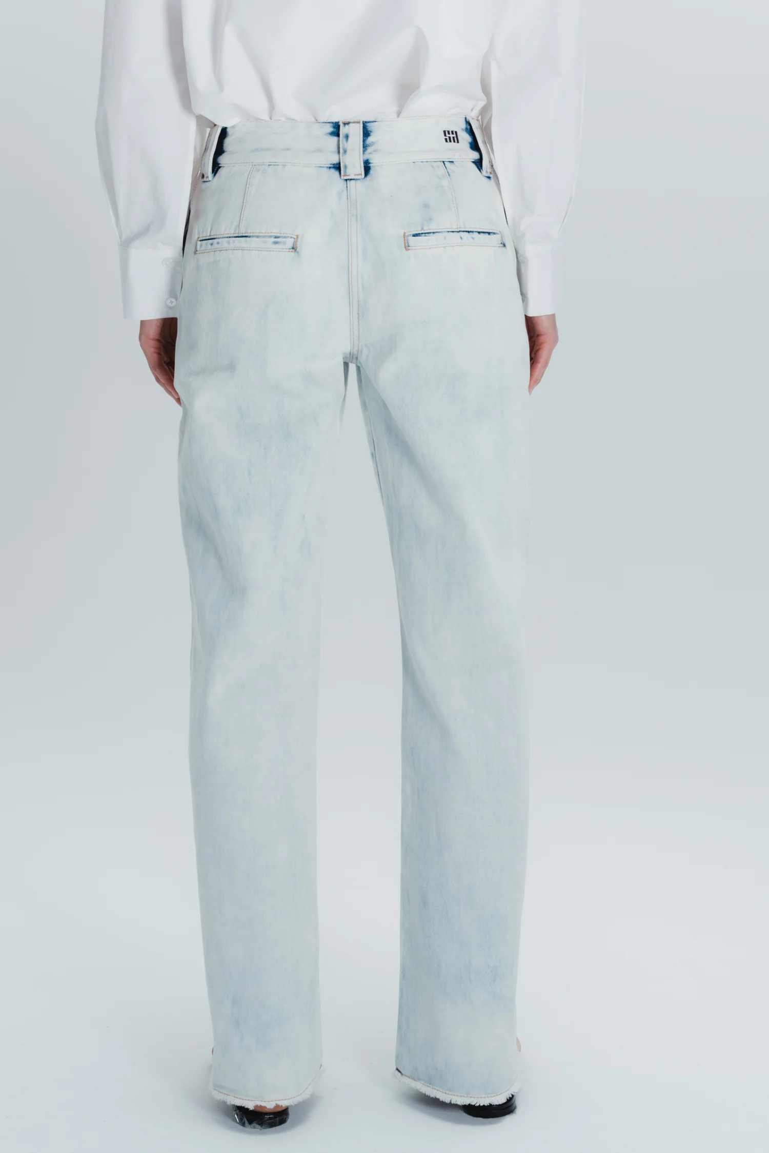 Nessa Denim Pant, Indigo Bleach 4 Nessa Denim Pant, Indigo Bleach