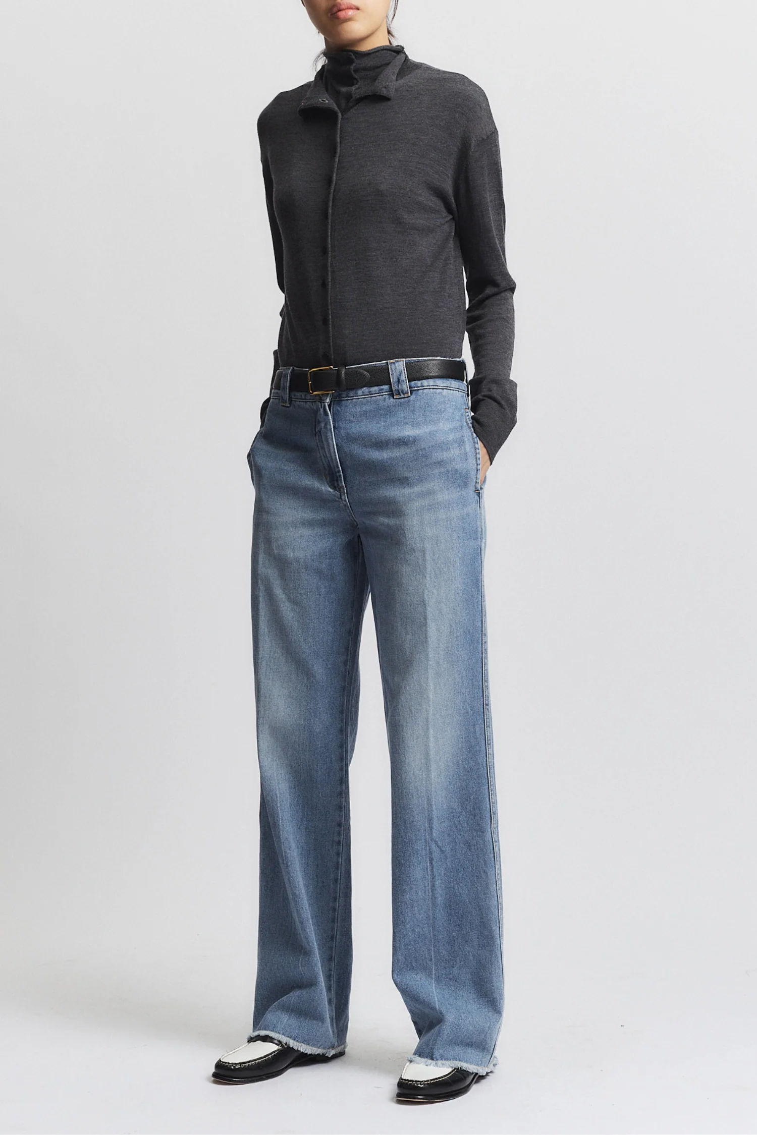 Nessa Denim Pant, Medium Wash 3 Nessa Denim Pant, Medium Wash