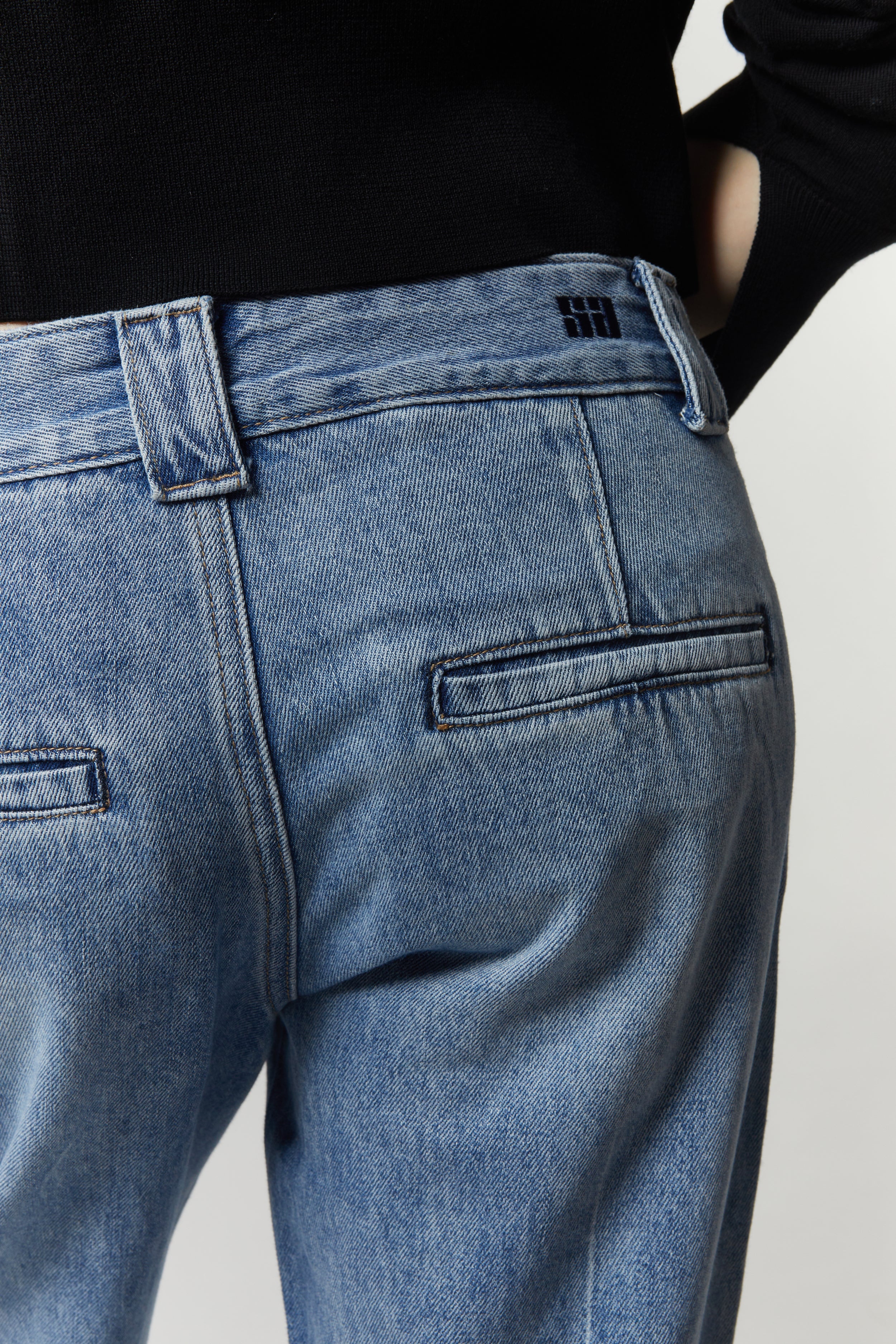 Nessa Denim Pant, Medium Wash 4 Nessa Denim Pant, Medium Wash