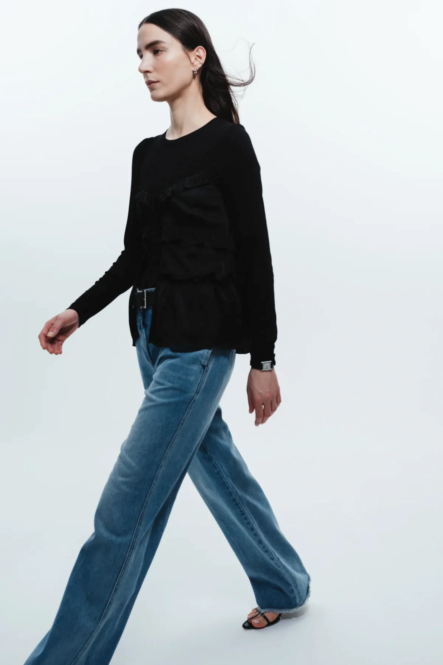 Nessa Denim Pant, Medium Wash 5 Nessa Denim Pant, Medium Wash