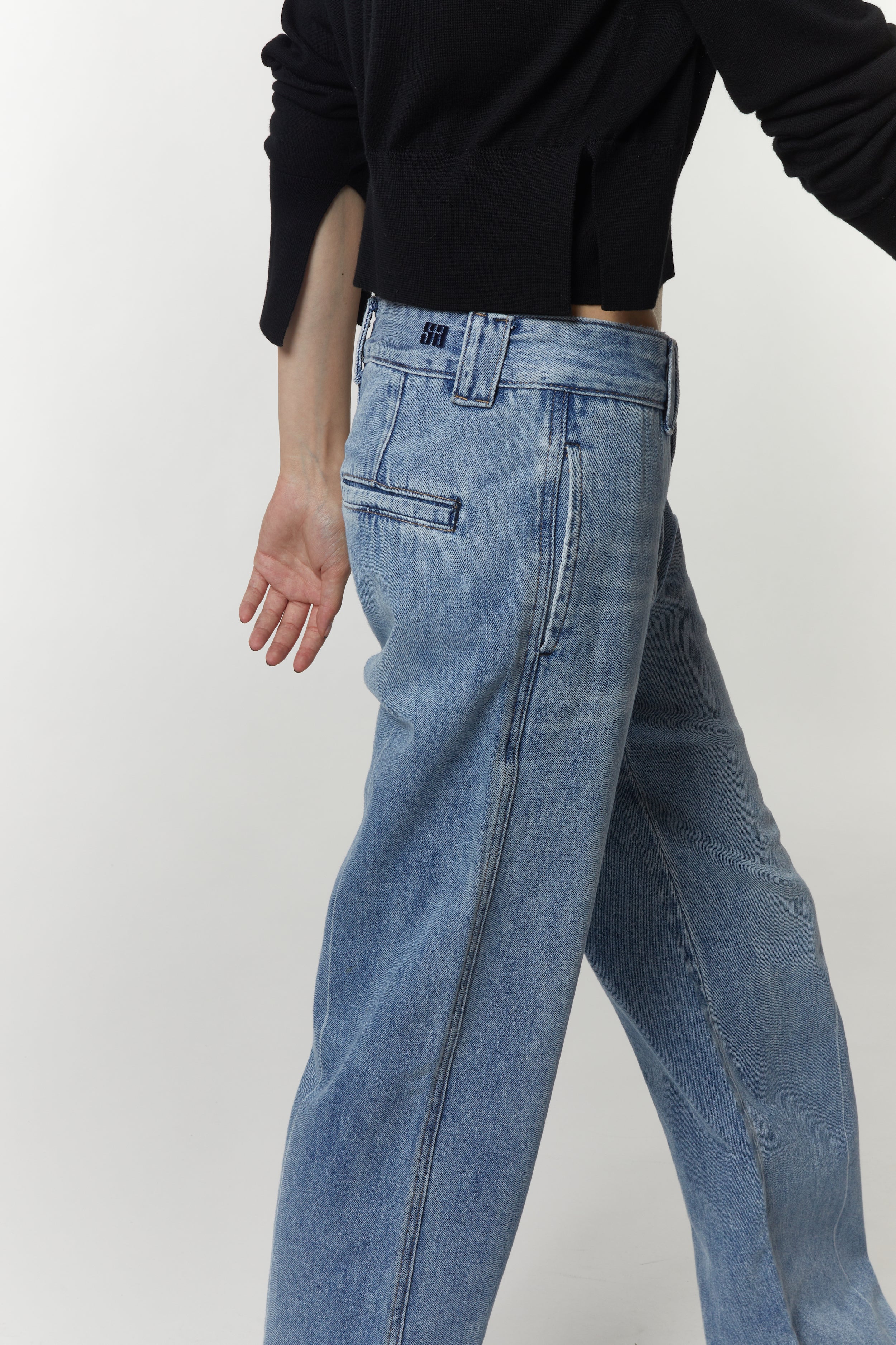 Nessa Denim Pant, Medium Wash 8 Nessa Denim Pant, Medium Wash