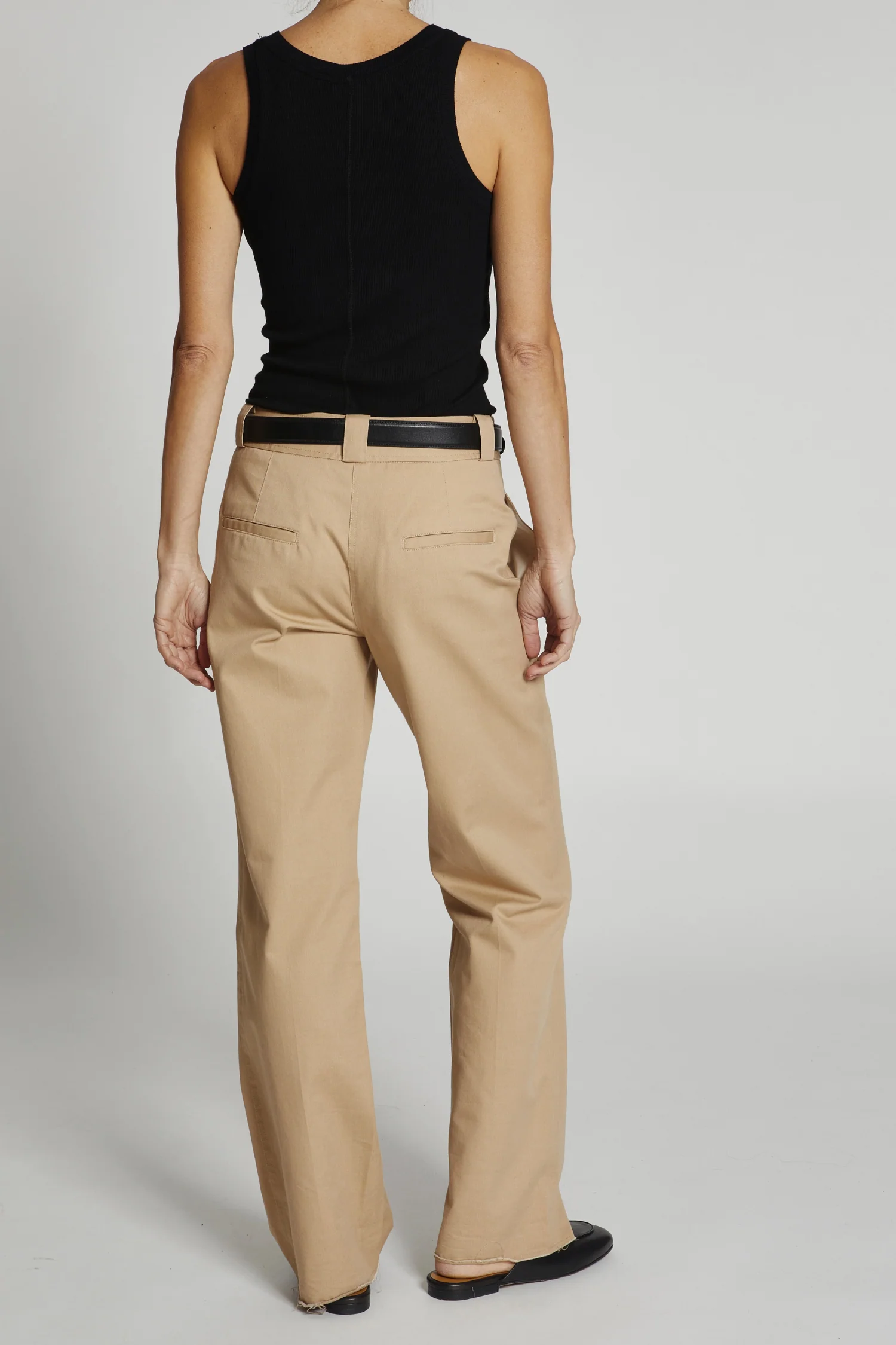 Nessa Mid-rise Straight Leg Pant, Khaki 6 Nessa Mid-rise Straight Leg Pant, Khaki
