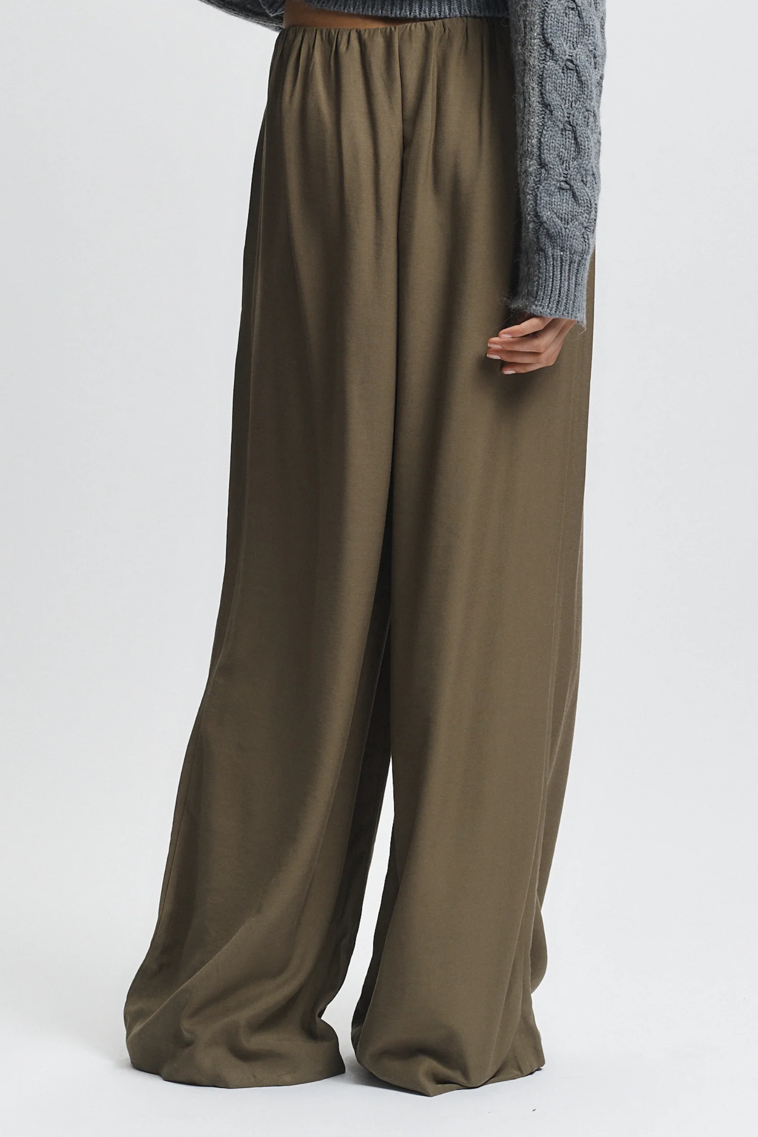 Nori Relaxed Pant, Olive 4 Nori Relaxed Pant, Olive