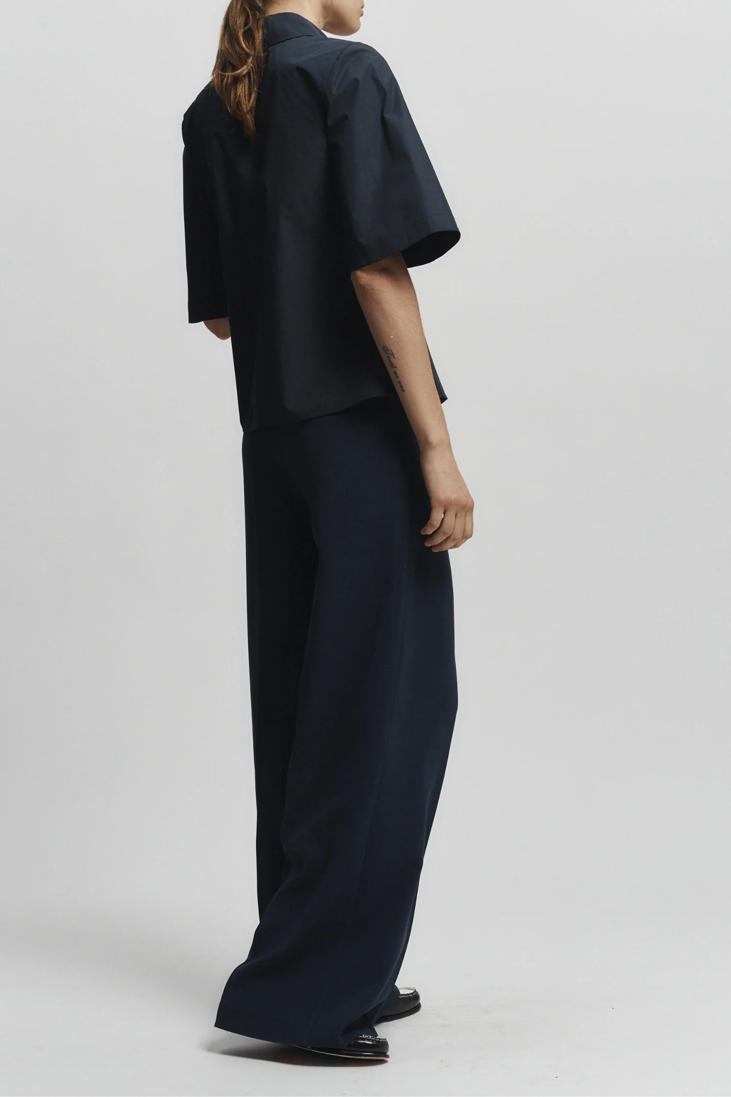 Dion Short Sleeve Buttondown, Navy