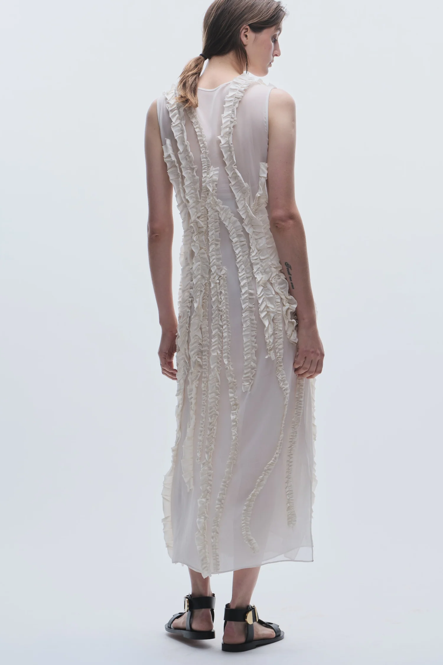 Renata Shift Dress, Ivory