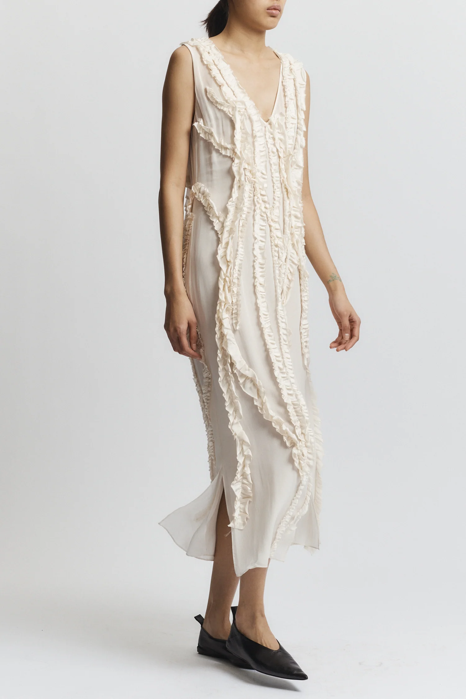 Renata Shift Dress, Ivory 4 Renata Shift Dress, Ivory