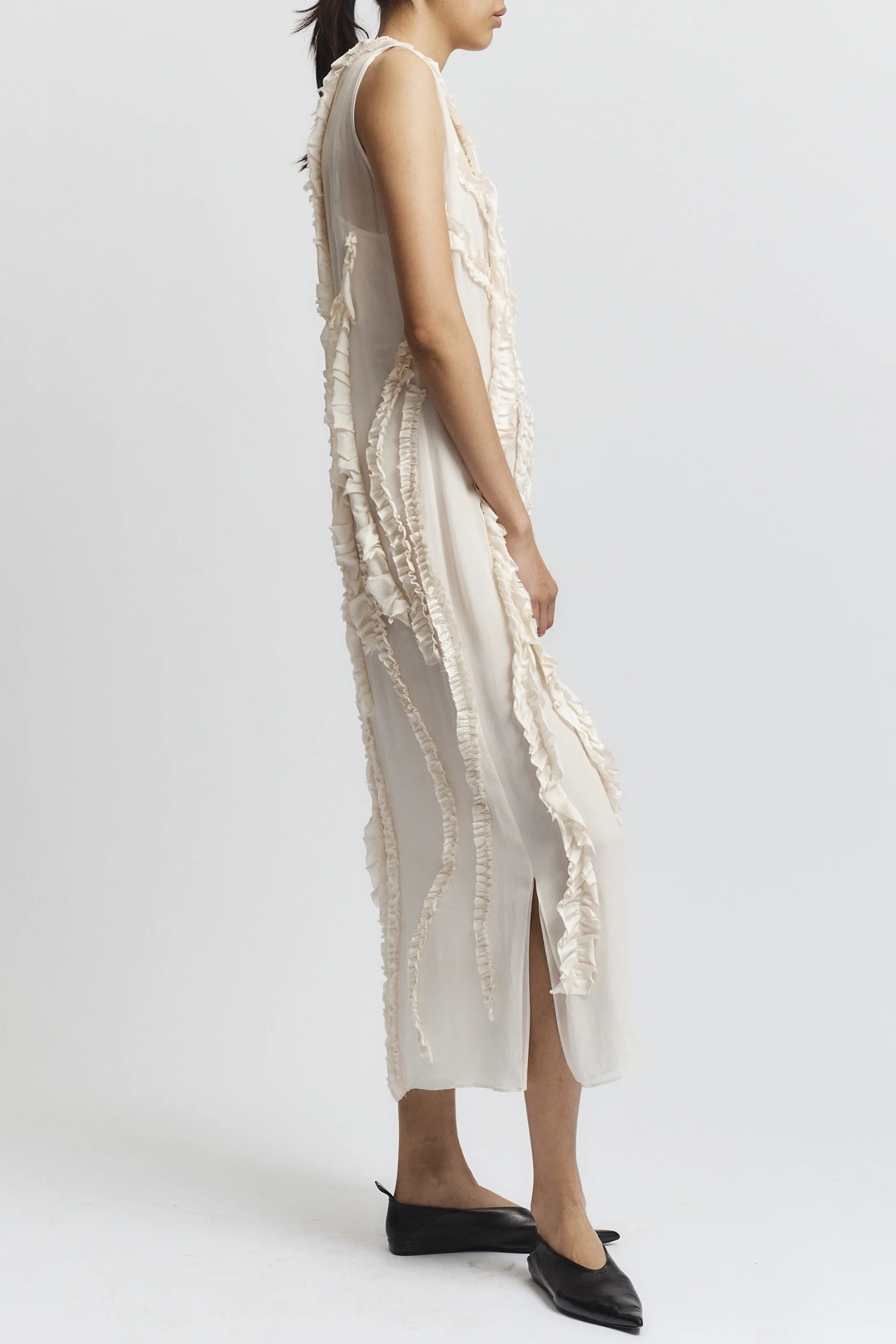 Renata Shift Dress, Ivory 6 Renata Shift Dress, Ivory