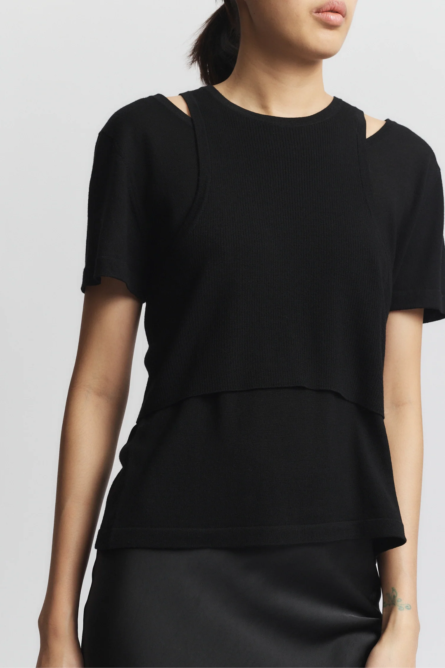 Steph 2-Piece Knit, Black