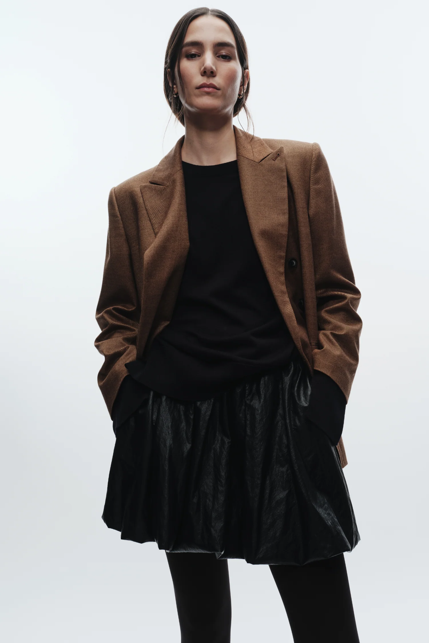 Sullivan Double-Breasted Blazer, Clove