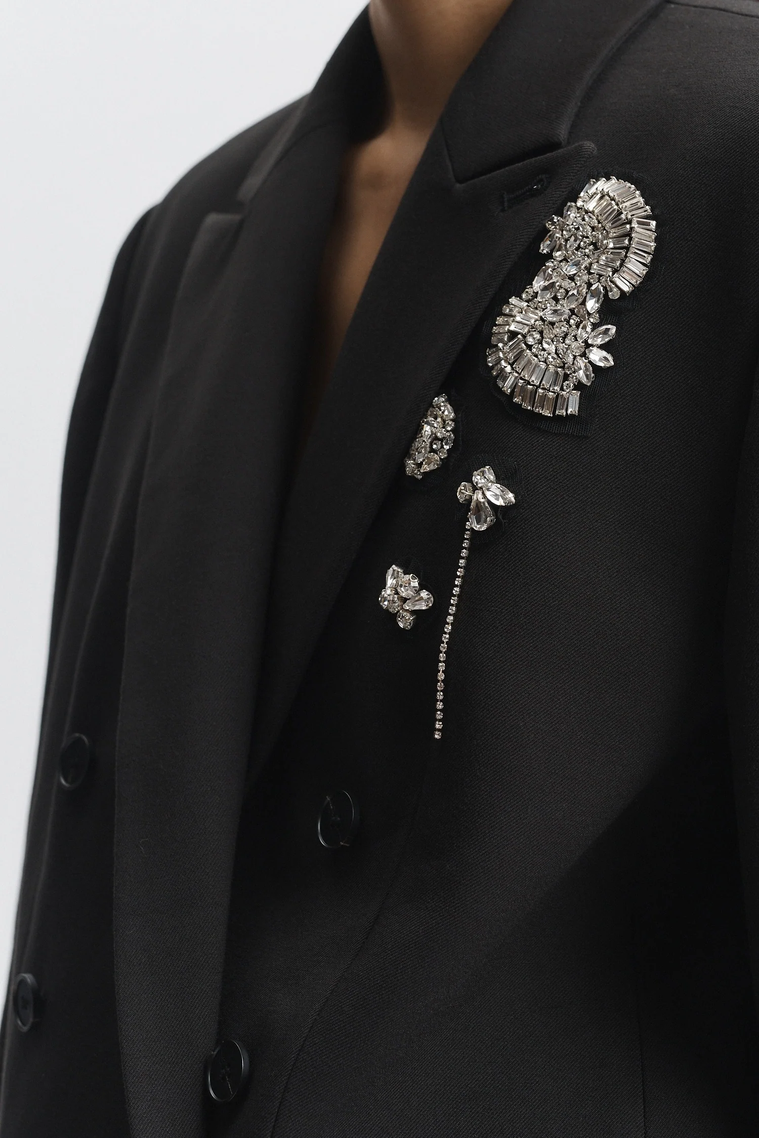 Tanner Embellished Blazer, Black 6 Tanner Embellished Blazer, Black