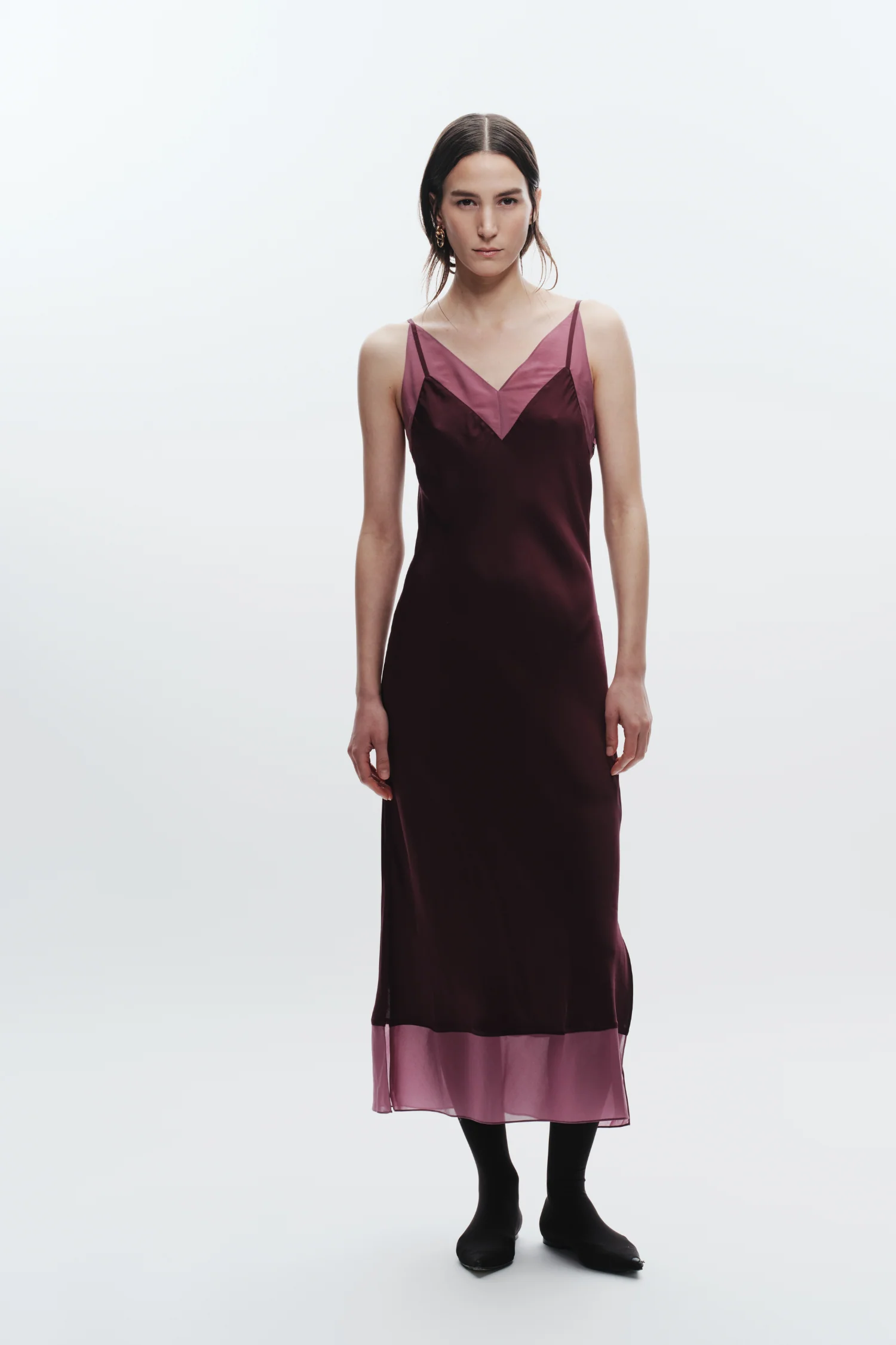 Vinza Slip Dress, Grape 7 Vinza Slip Dress, Grape