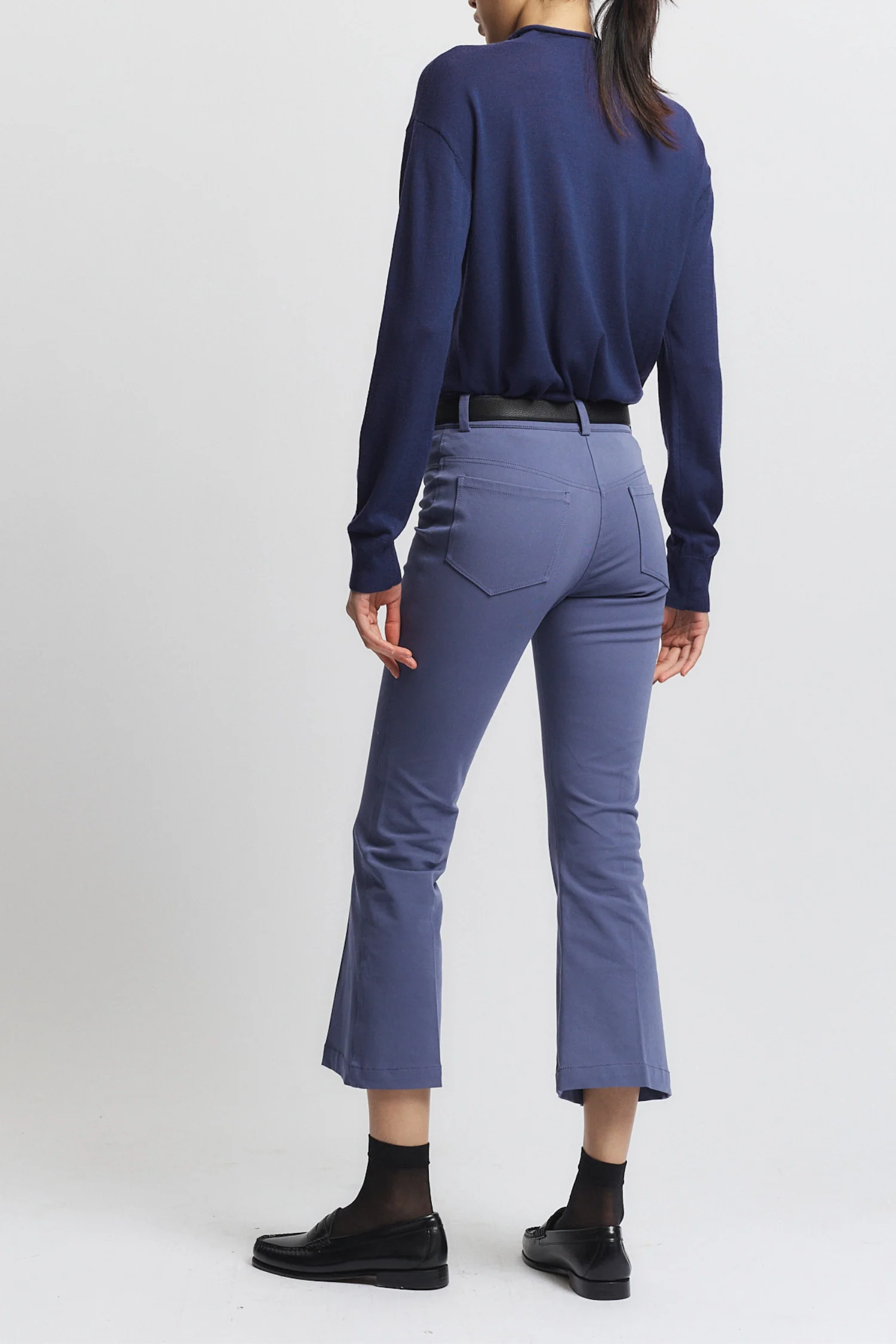 Ashley Buttondown Sweater, Midnight 3 Ashley Buttondown Sweater, Midnight