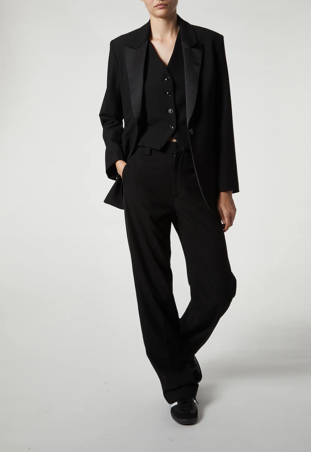 Dylan Tuxedo Jacket, Black 4 Dylan Tuxedo Jacket, Black