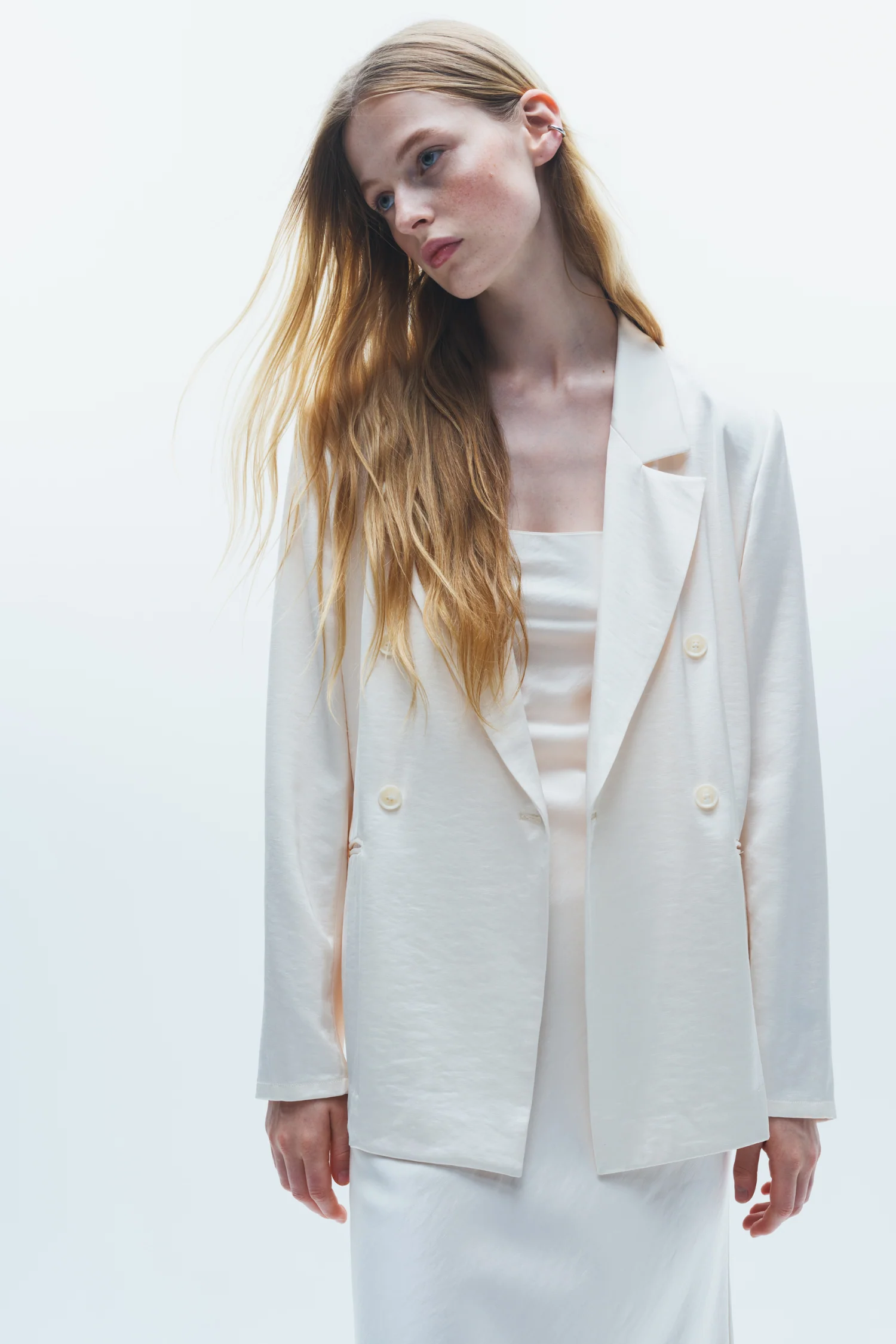 Adalee Charmeuse Blazer 6 Adalee Charmeuse Blazer