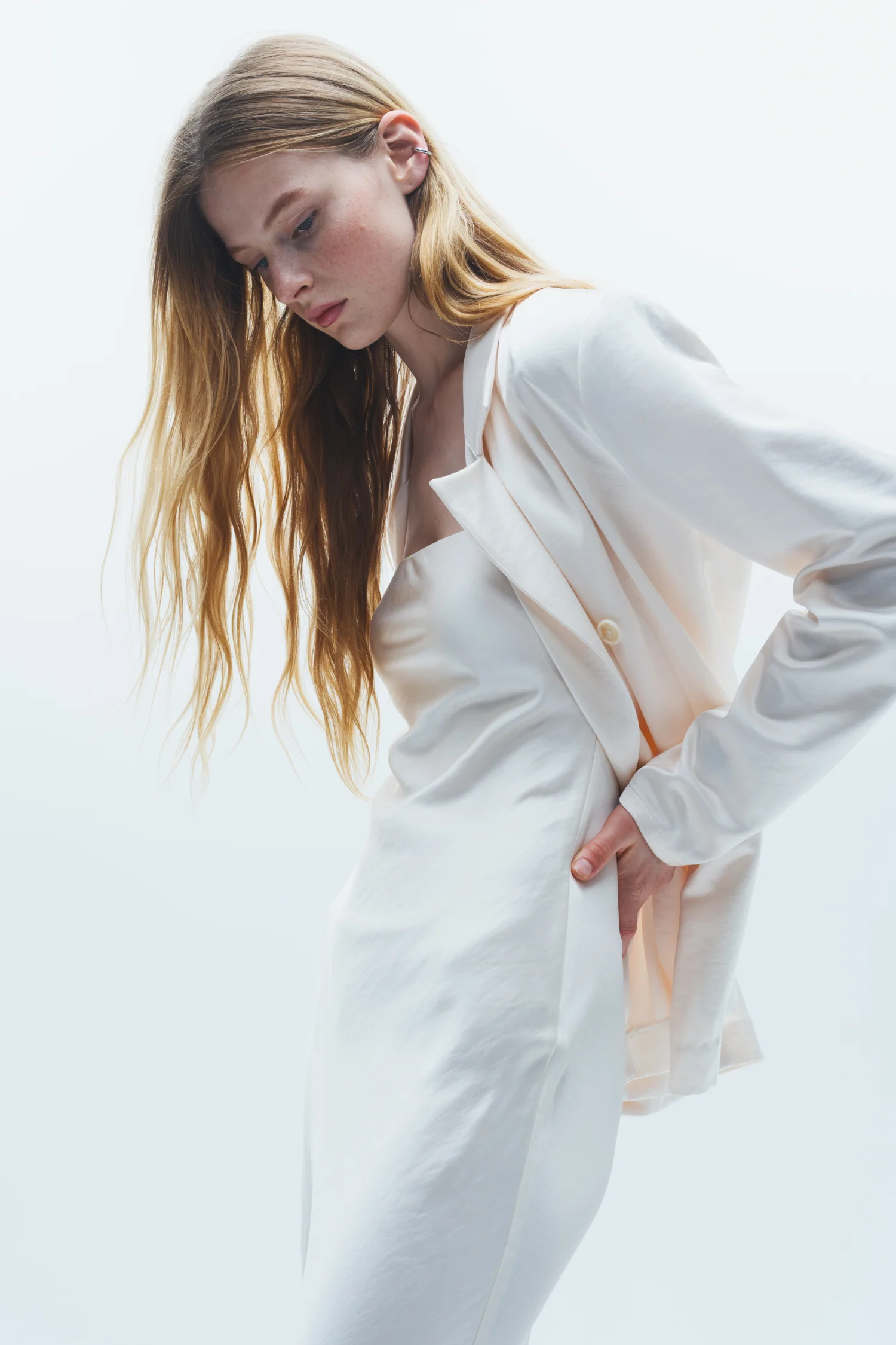 Adalee Charmeuse Blazer 7 Adalee Charmeuse Blazer