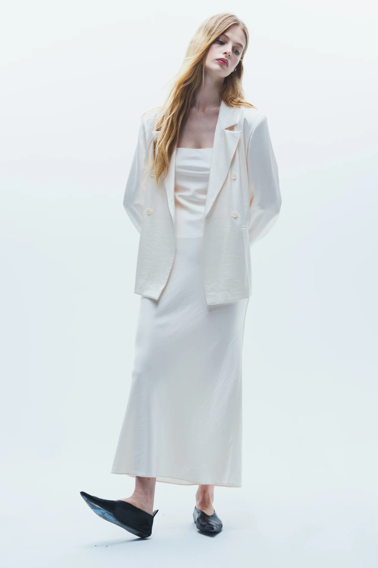 Adalee Charmeuse Blazer 8 Adalee Charmeuse Blazer