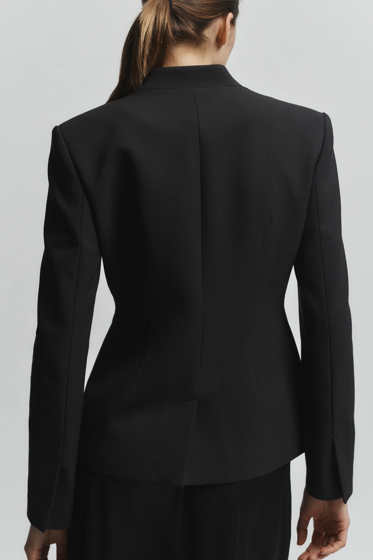 Aria Tailored Blazer, Black 4 Aria Tailored Blazer, Black