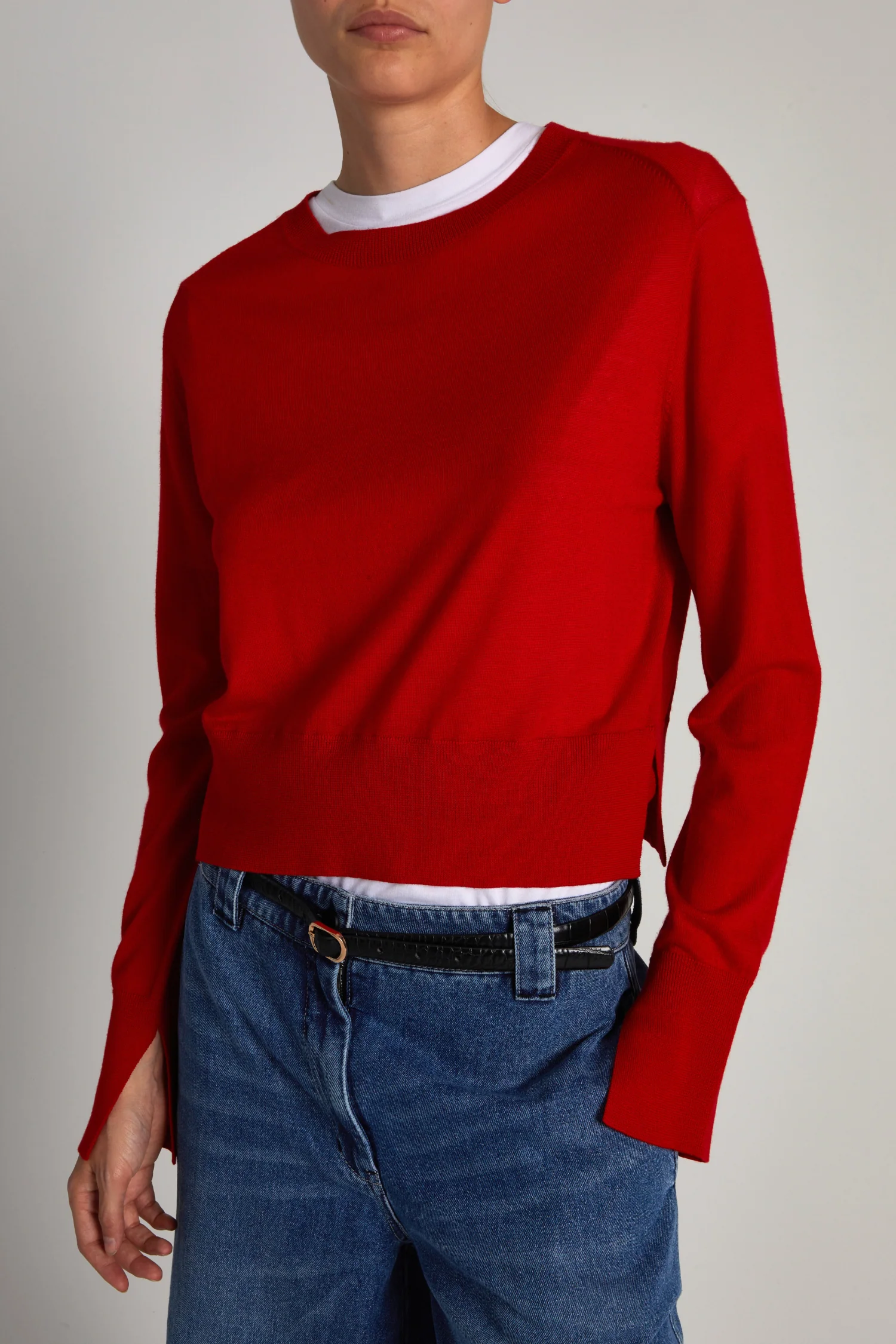 Elodie Layered Crewneck Knit 11 Elodie Layered Crewneck Knit