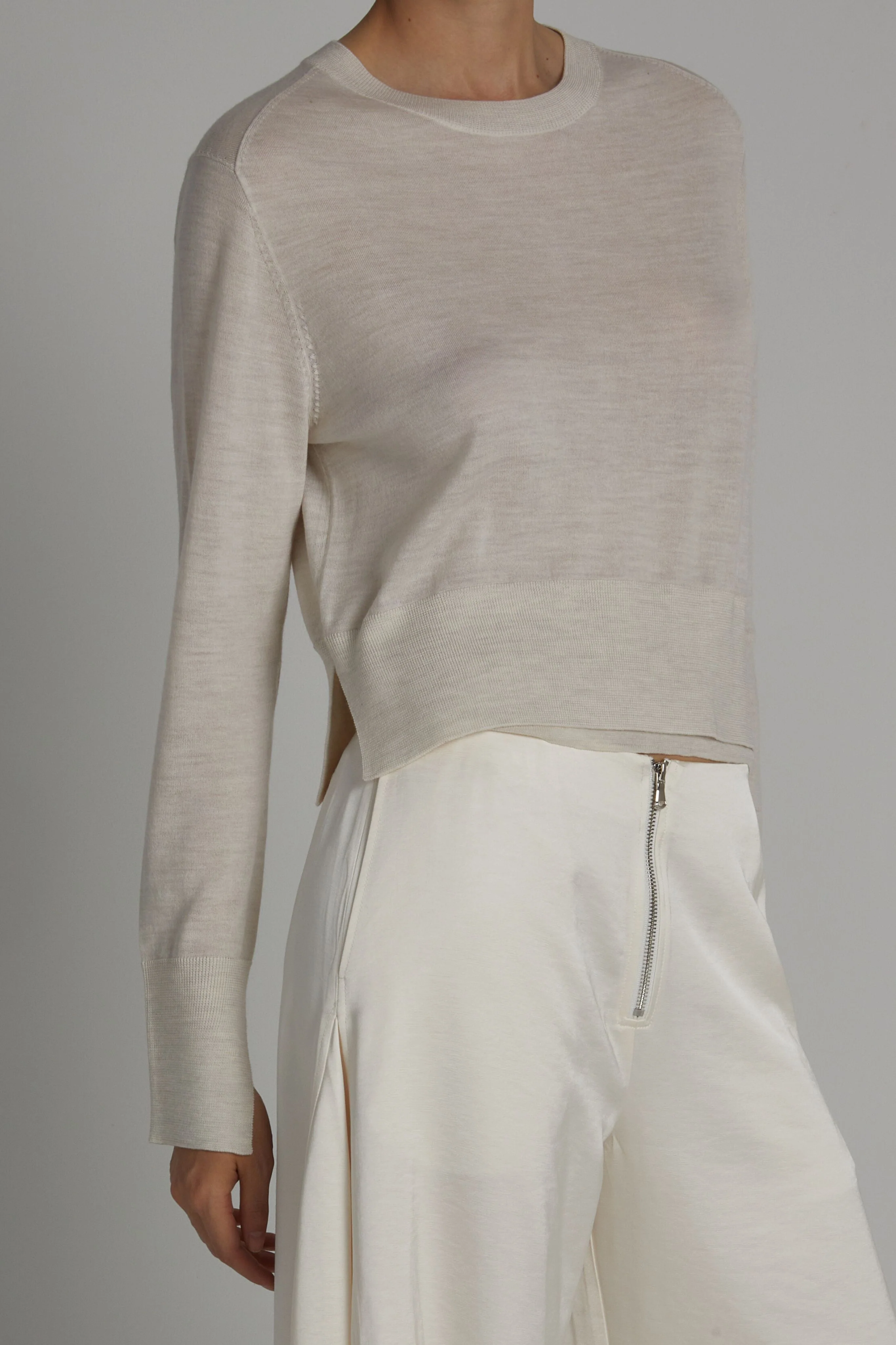 Elodie Layered Crewneck Knit 14 Elodie Layered Crewneck Knit