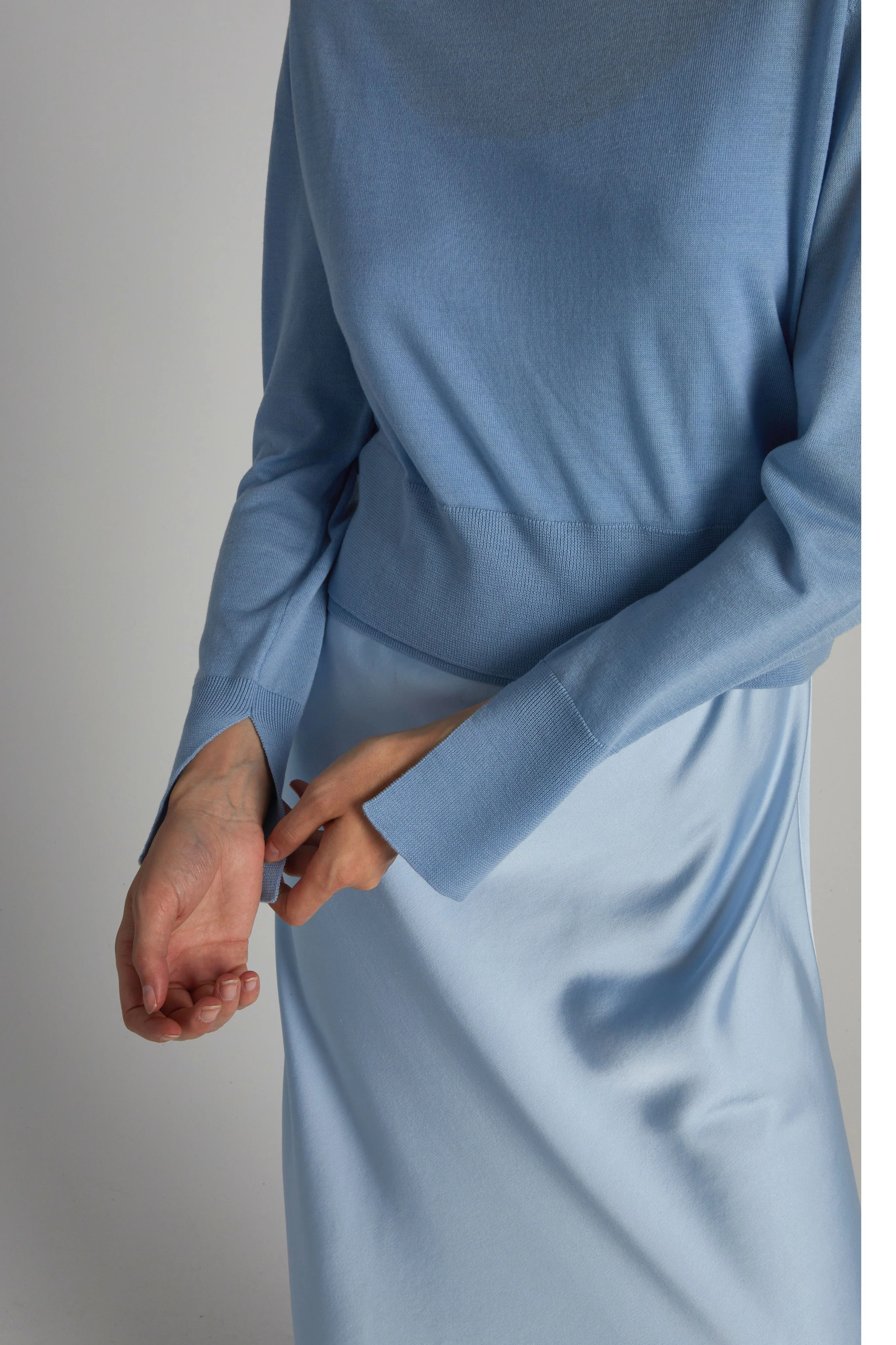 Elodie Layered Crewneck Knit 16 Elodie Layered Crewneck Knit