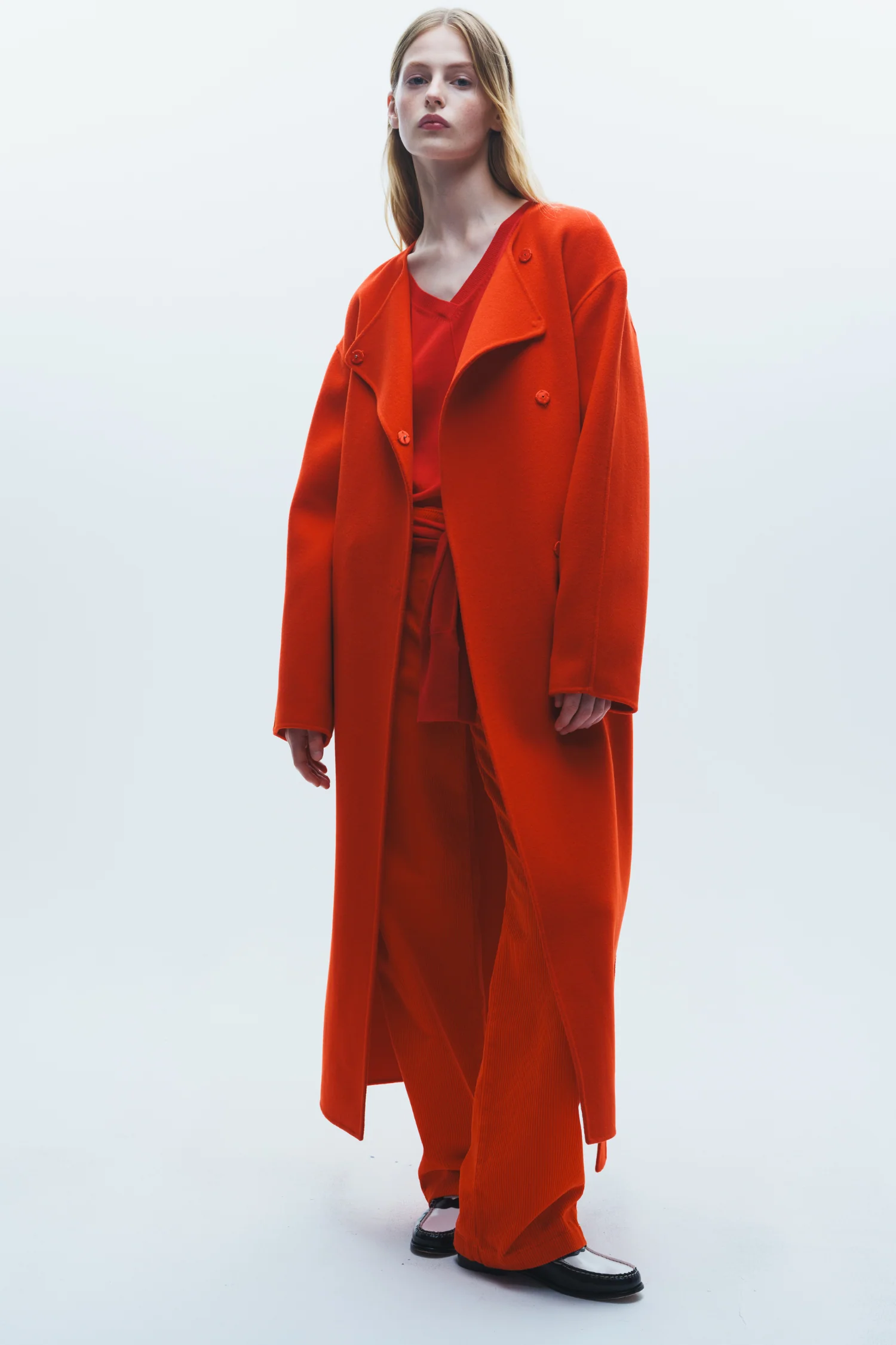 Aspen Wool Coat, Poppy Red 3 Aspen Wool Coat, Poppy Red