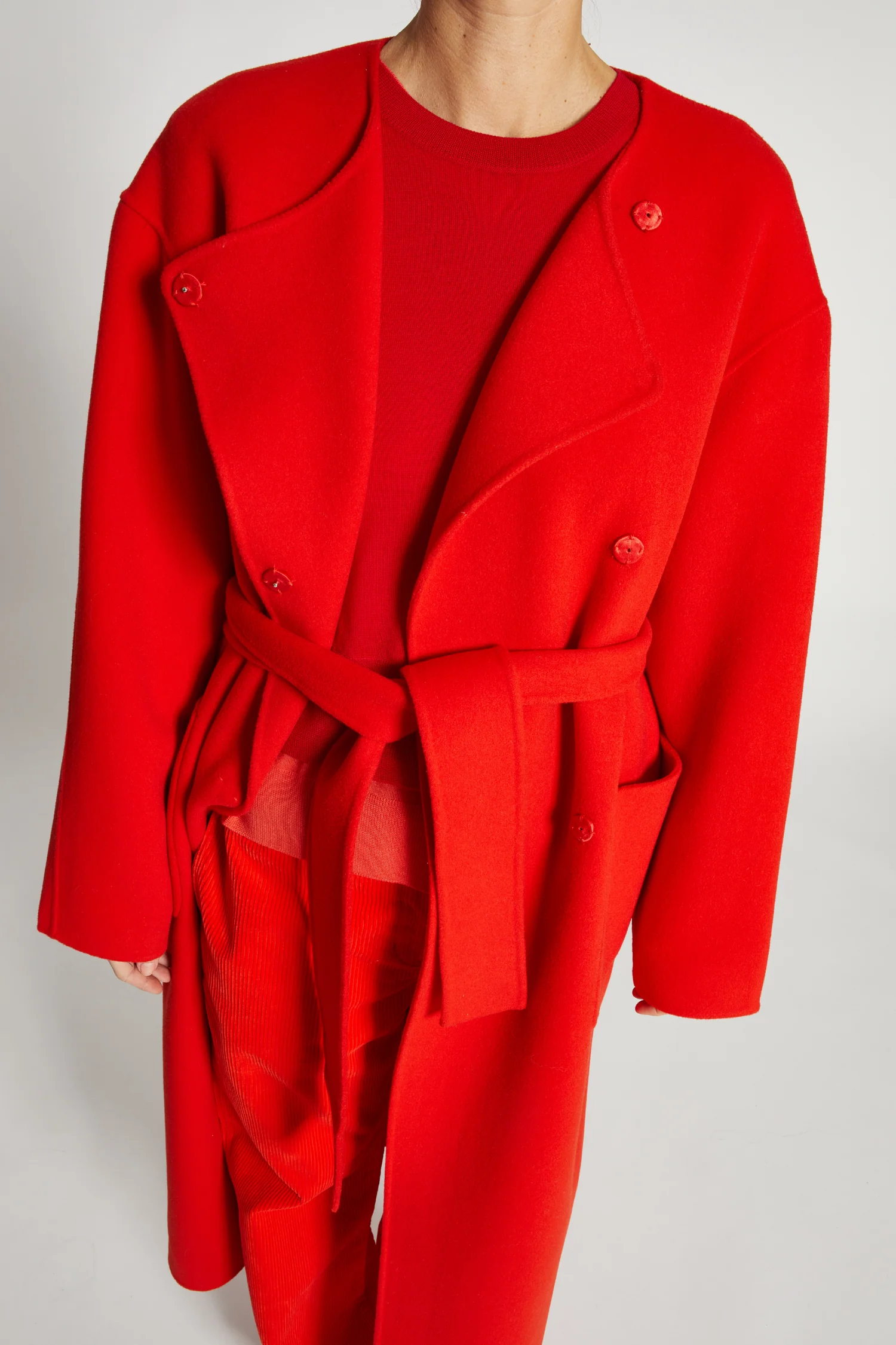 Aspen Wool Coat, Poppy Red 5 Aspen Wool Coat, Poppy Red