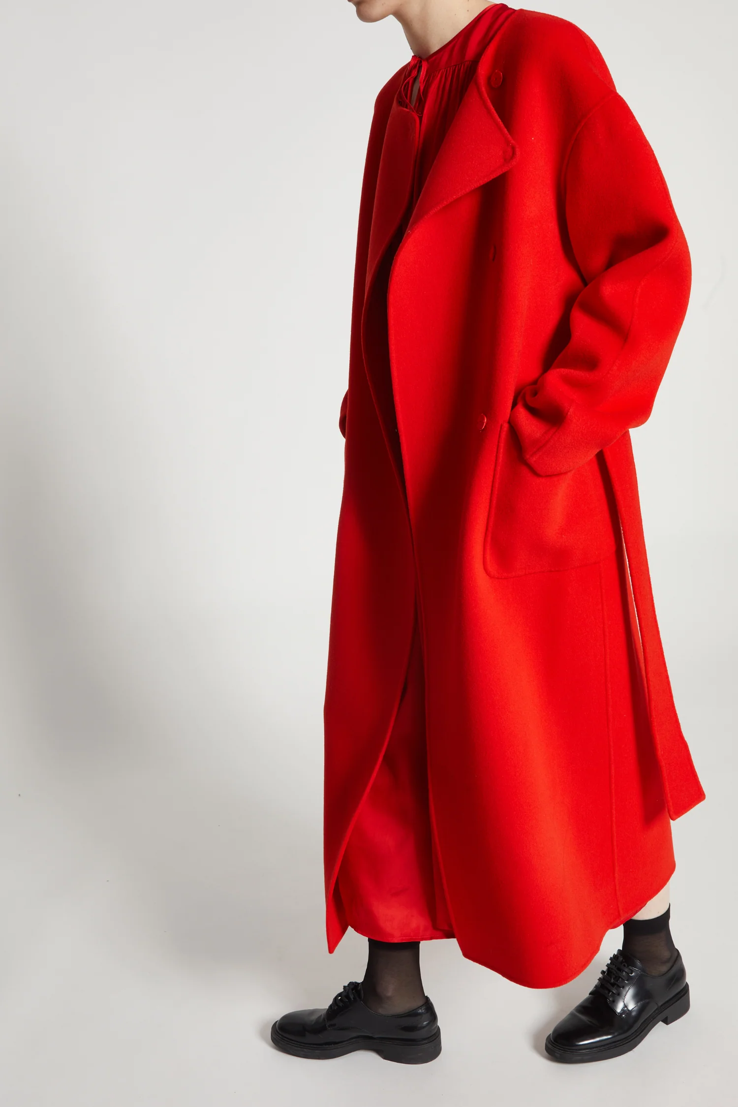 Aspen Wool Coat, Poppy Red 7 Aspen Wool Coat, Poppy Red