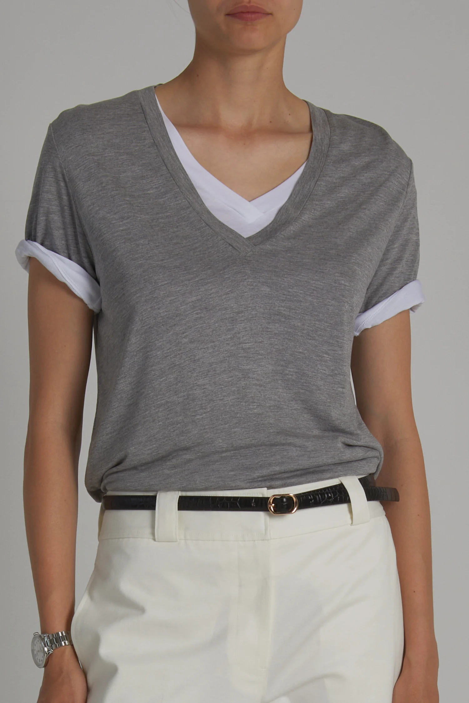 Beck V-Neck Jersey Tee 9 Beck V-Neck Jersey Tee