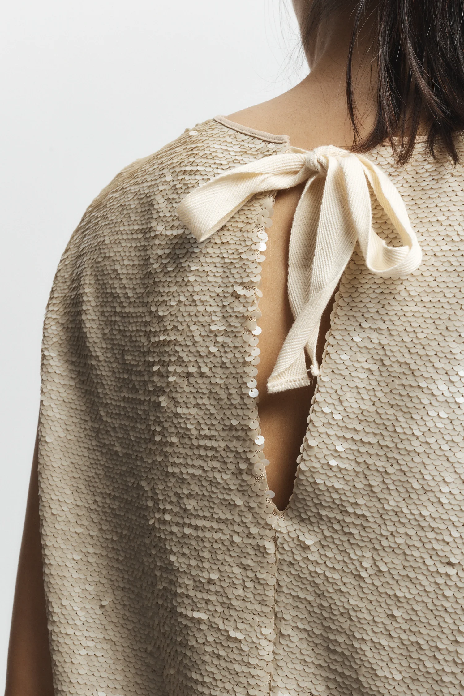 Bowen Sequin Muscle Tank, Pearl 5 Bowen Sequin Muscle Tank, Pearl