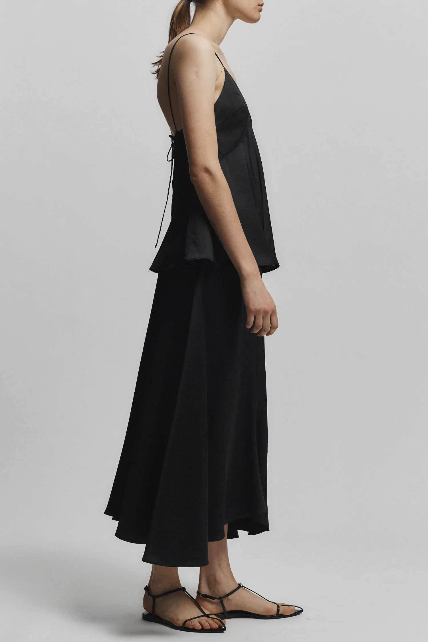 Frieda A-Line Skirt, Black