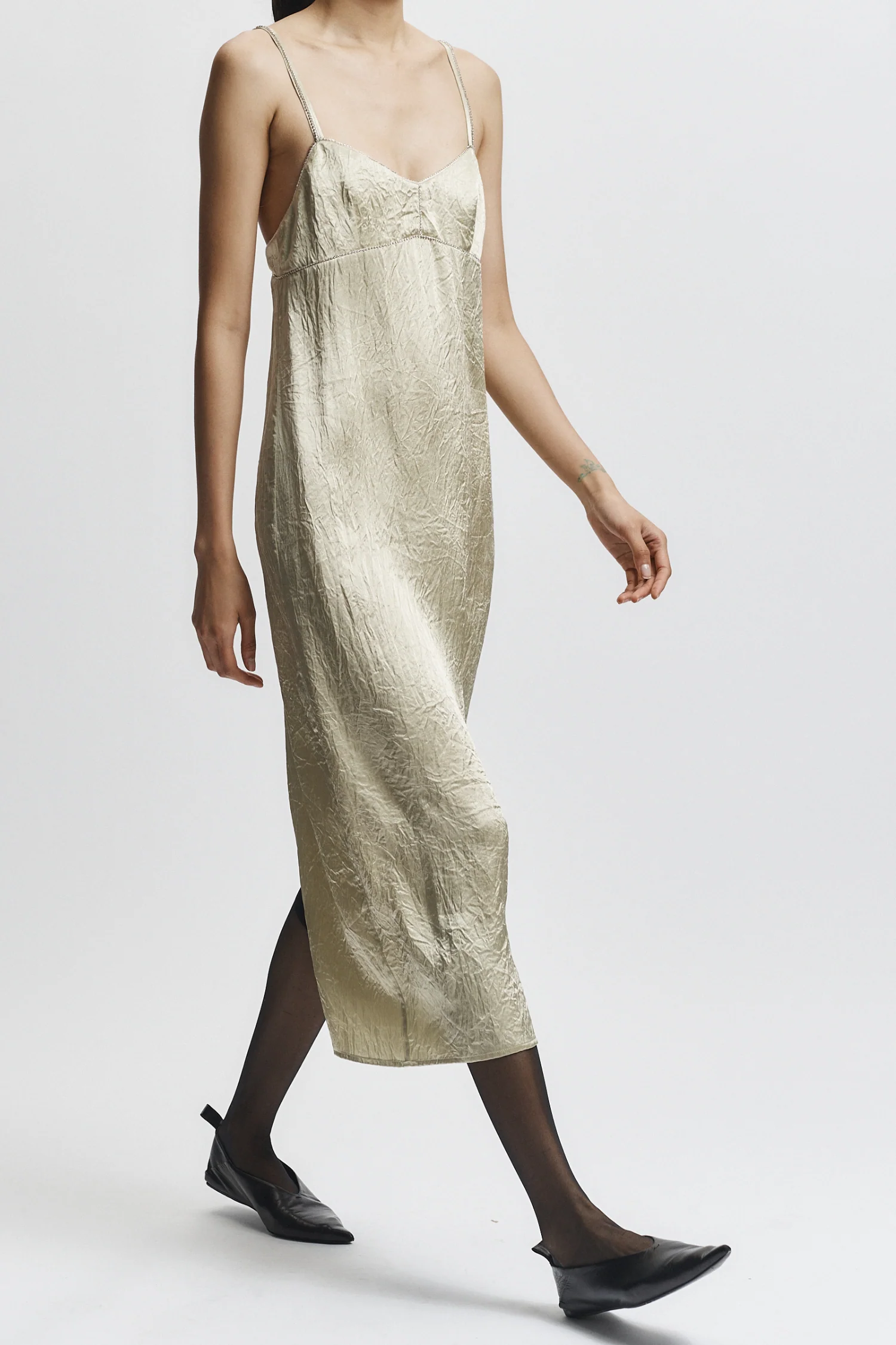 Cannon Dress, Celery